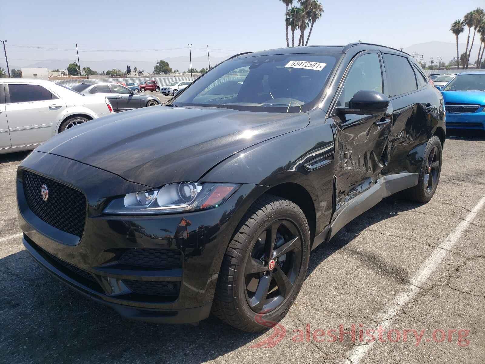 SADCJ2BV3HA495349 2017 JAGUAR F-PACE