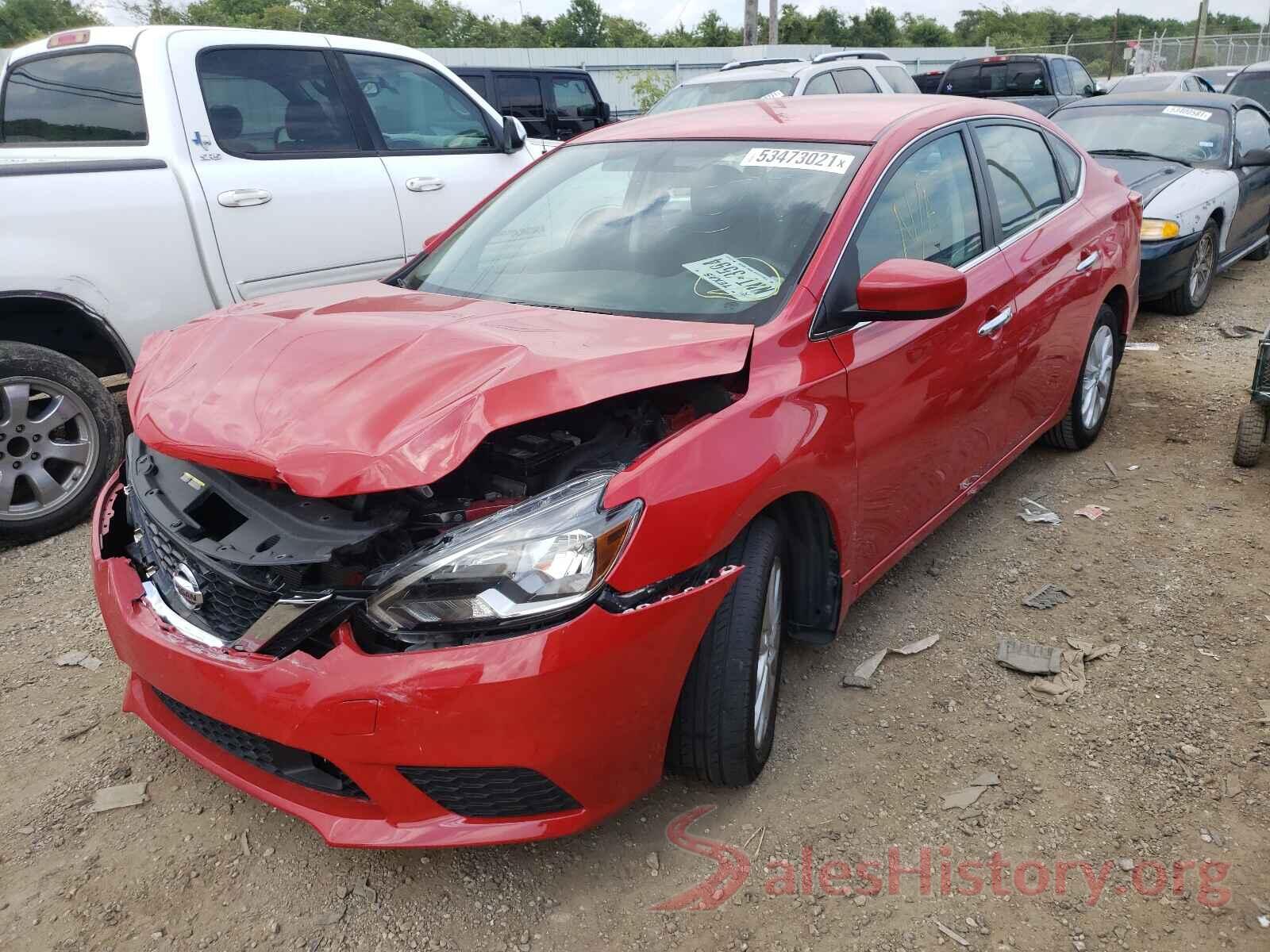 3N1AB7AP7KL605595 2019 NISSAN SENTRA