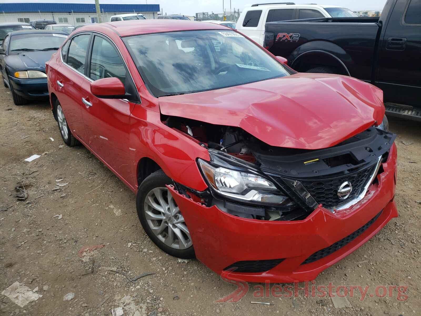 3N1AB7AP7KL605595 2019 NISSAN SENTRA