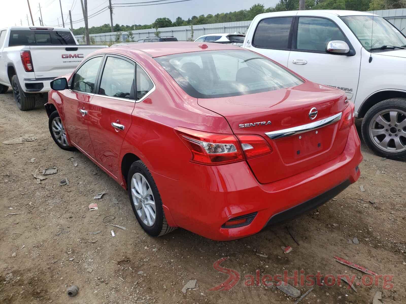 3N1AB7AP7KL605595 2019 NISSAN SENTRA