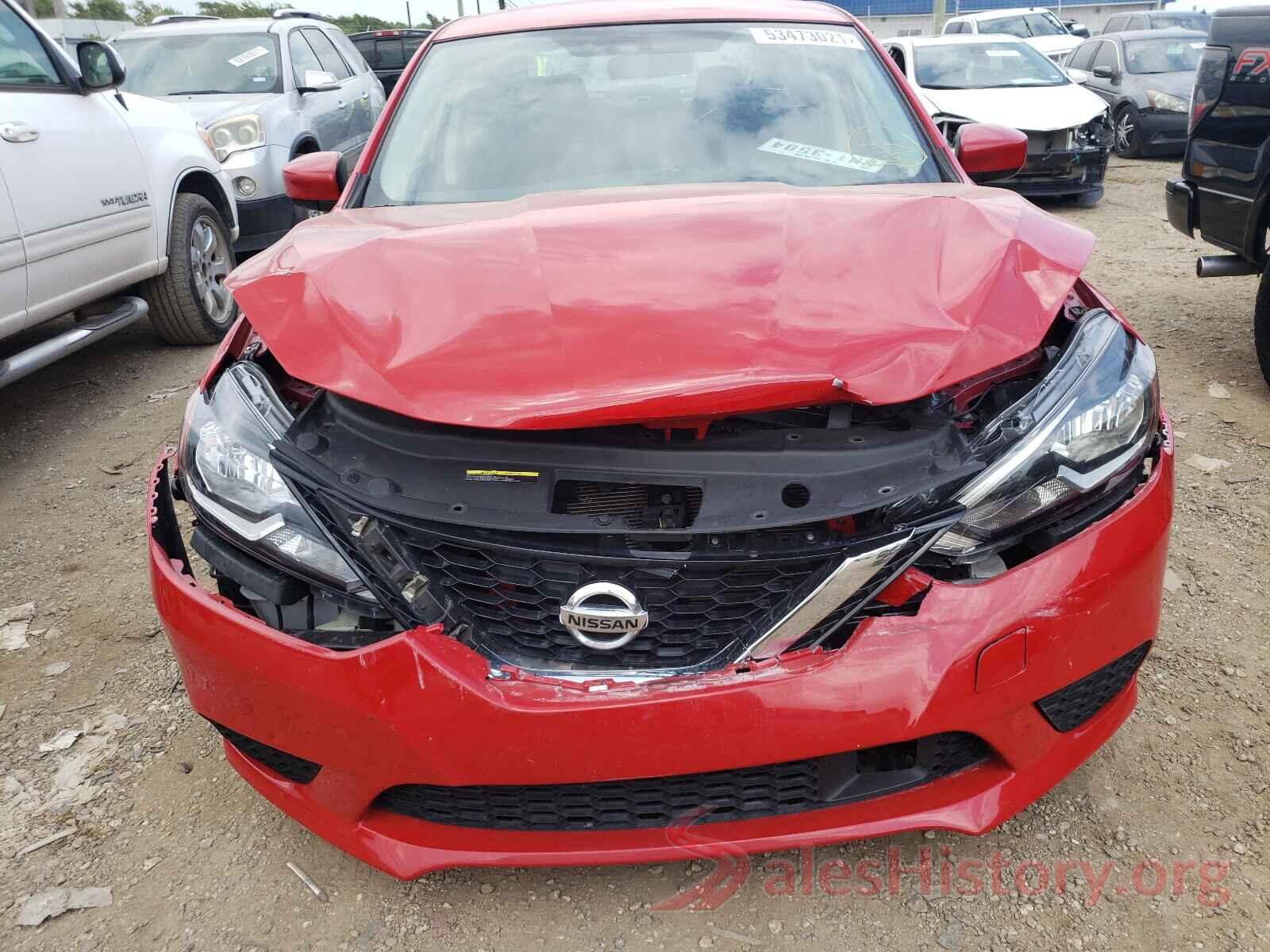 3N1AB7AP7KL605595 2019 NISSAN SENTRA