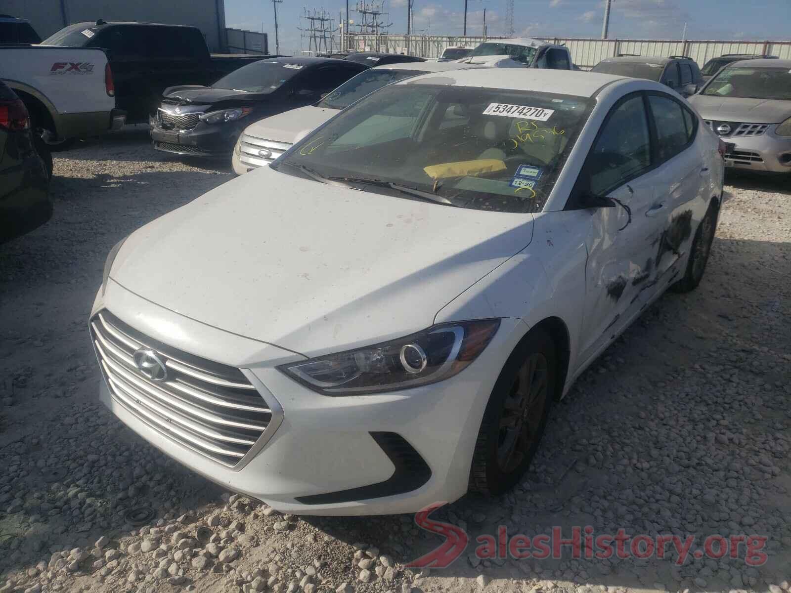 5NPD84LF2HH019536 2017 HYUNDAI ELANTRA