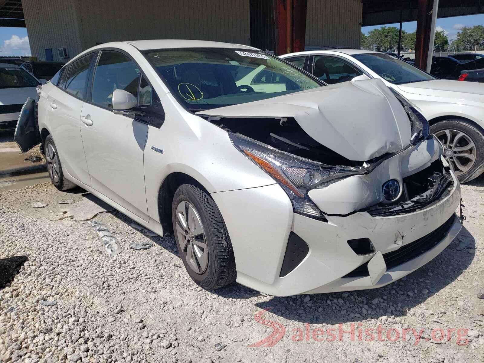 JTDKARFU3H3051197 2017 TOYOTA PRIUS