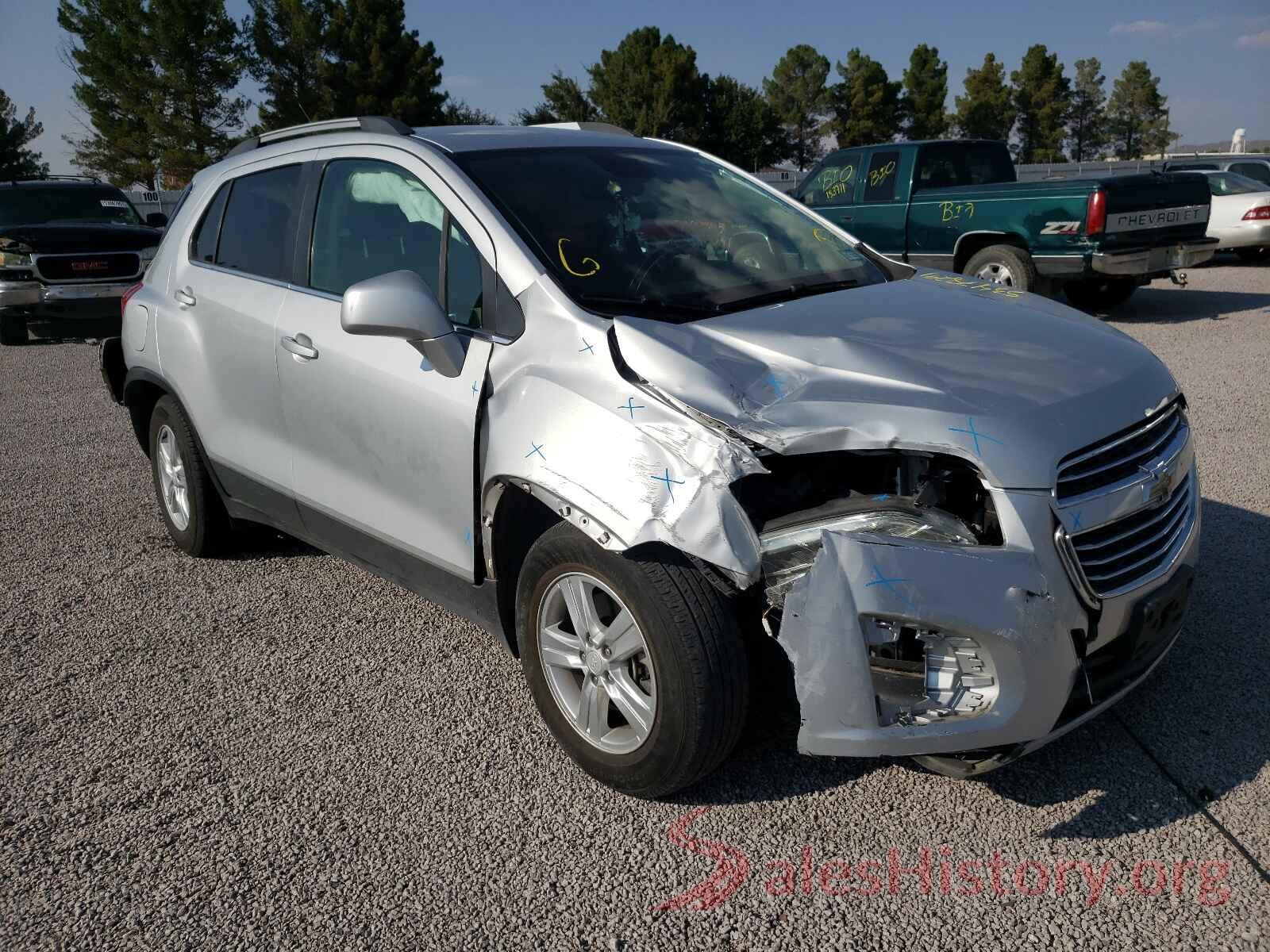 3GNCJLSB9GL158545 2016 CHEVROLET TRAX