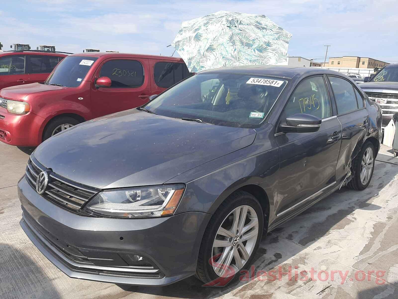 3VWL17AJ6HM372359 2017 VOLKSWAGEN JETTA