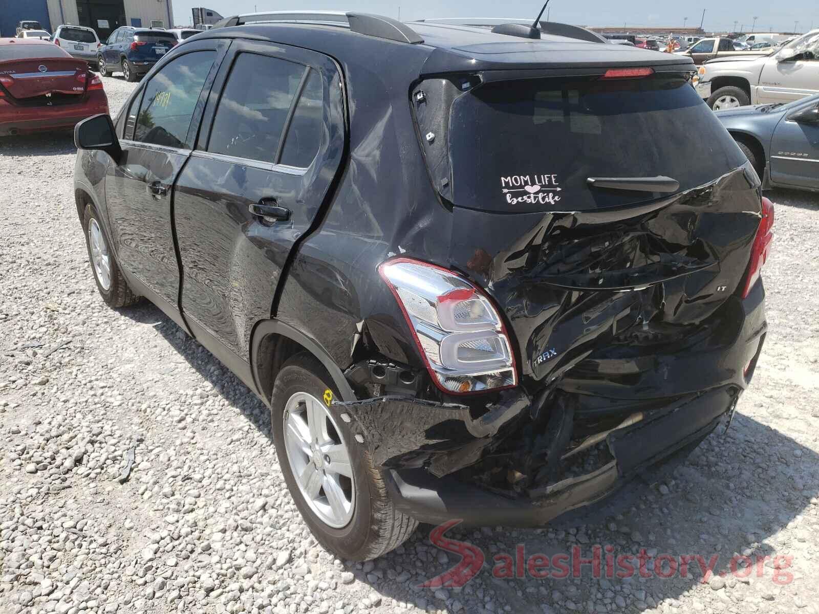 3GNCJLSB7LL335989 2020 CHEVROLET TRAX