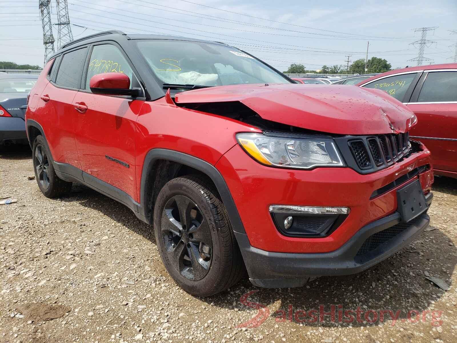 3C4NJDBB9MT557409 2021 JEEP COMPASS