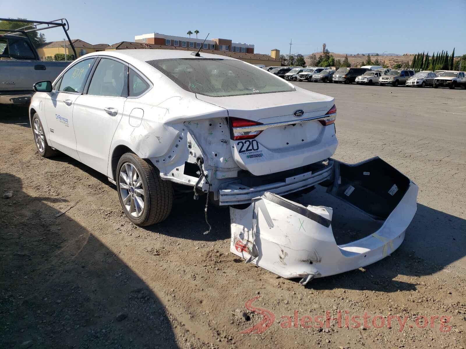 3FA6P0PU5HR306627 2017 FORD FUSION