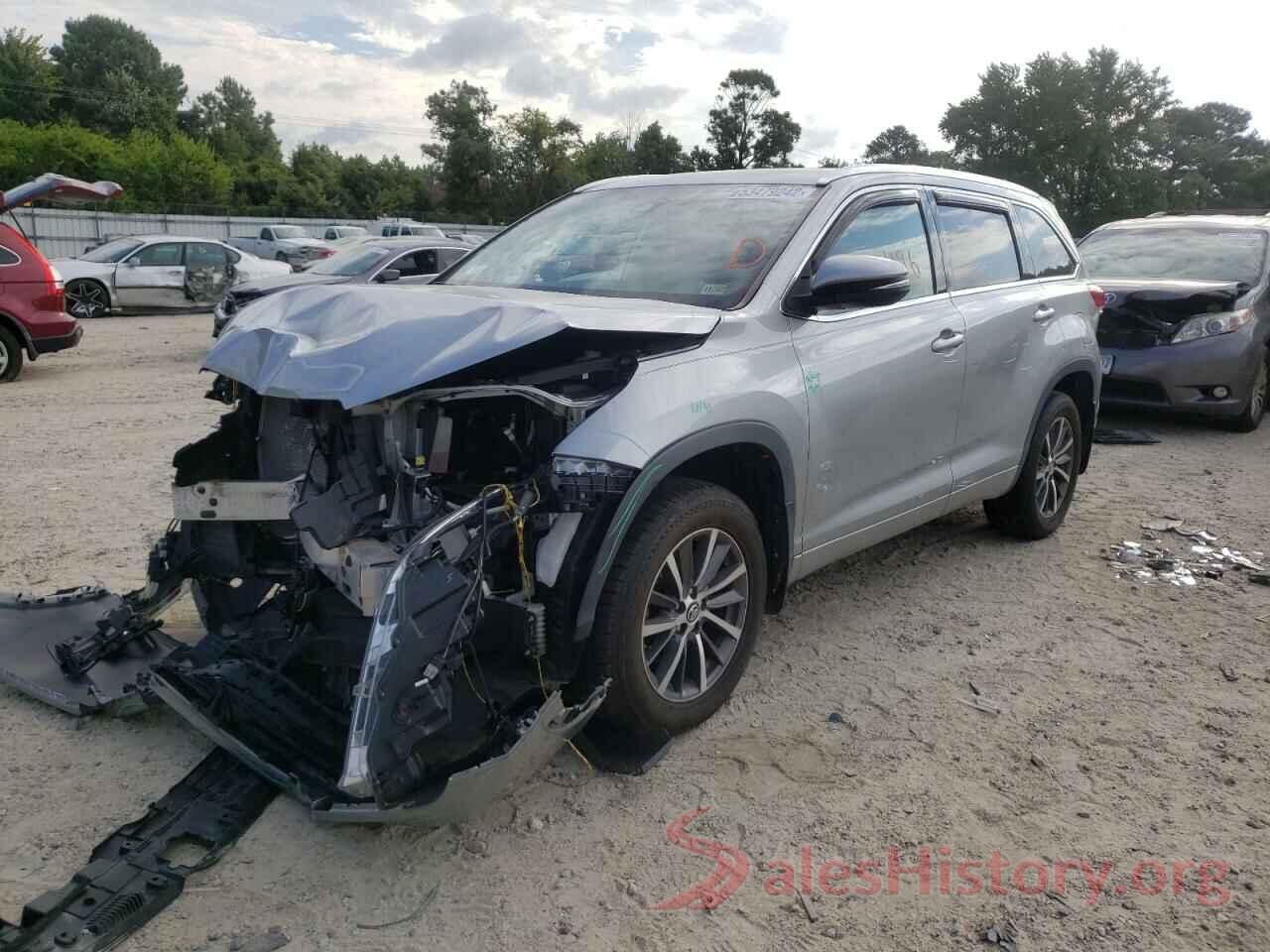 5TDJZRFH8JS532140 2018 TOYOTA HIGHLANDER