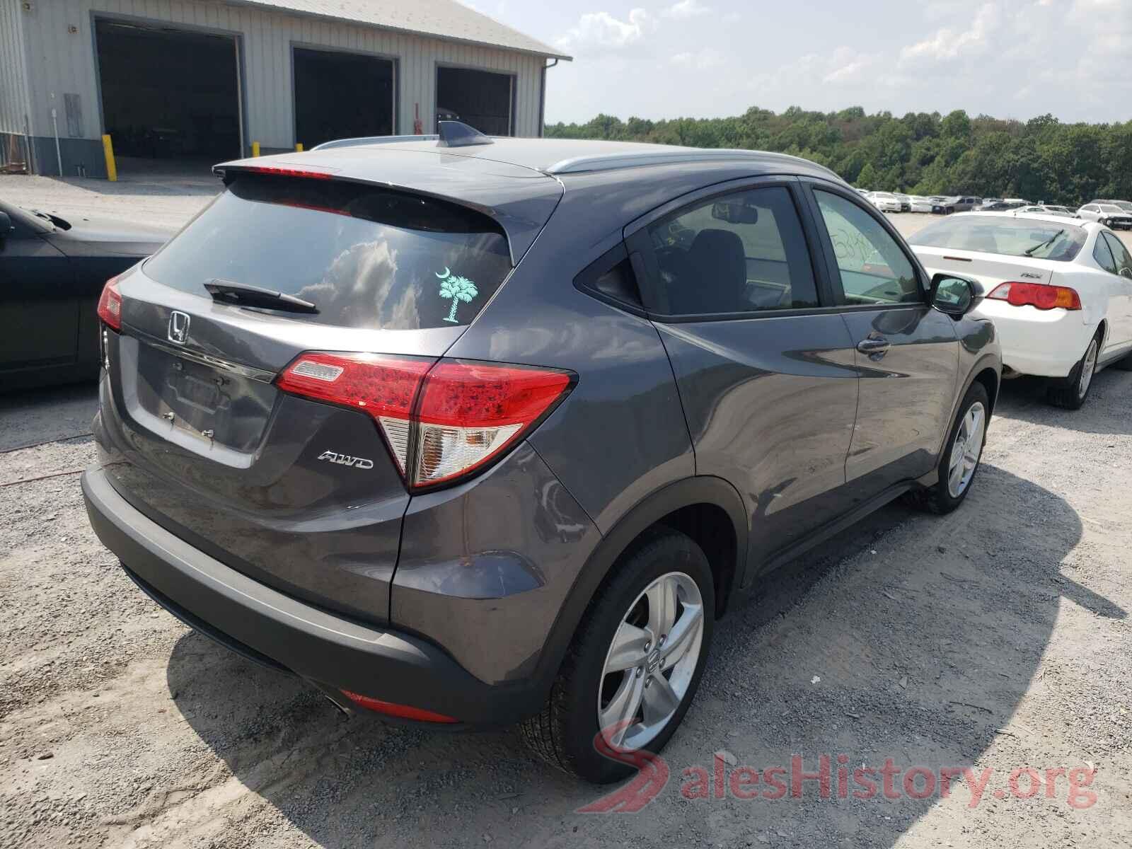 3CZRU6H71KM703374 2019 HONDA HR-V