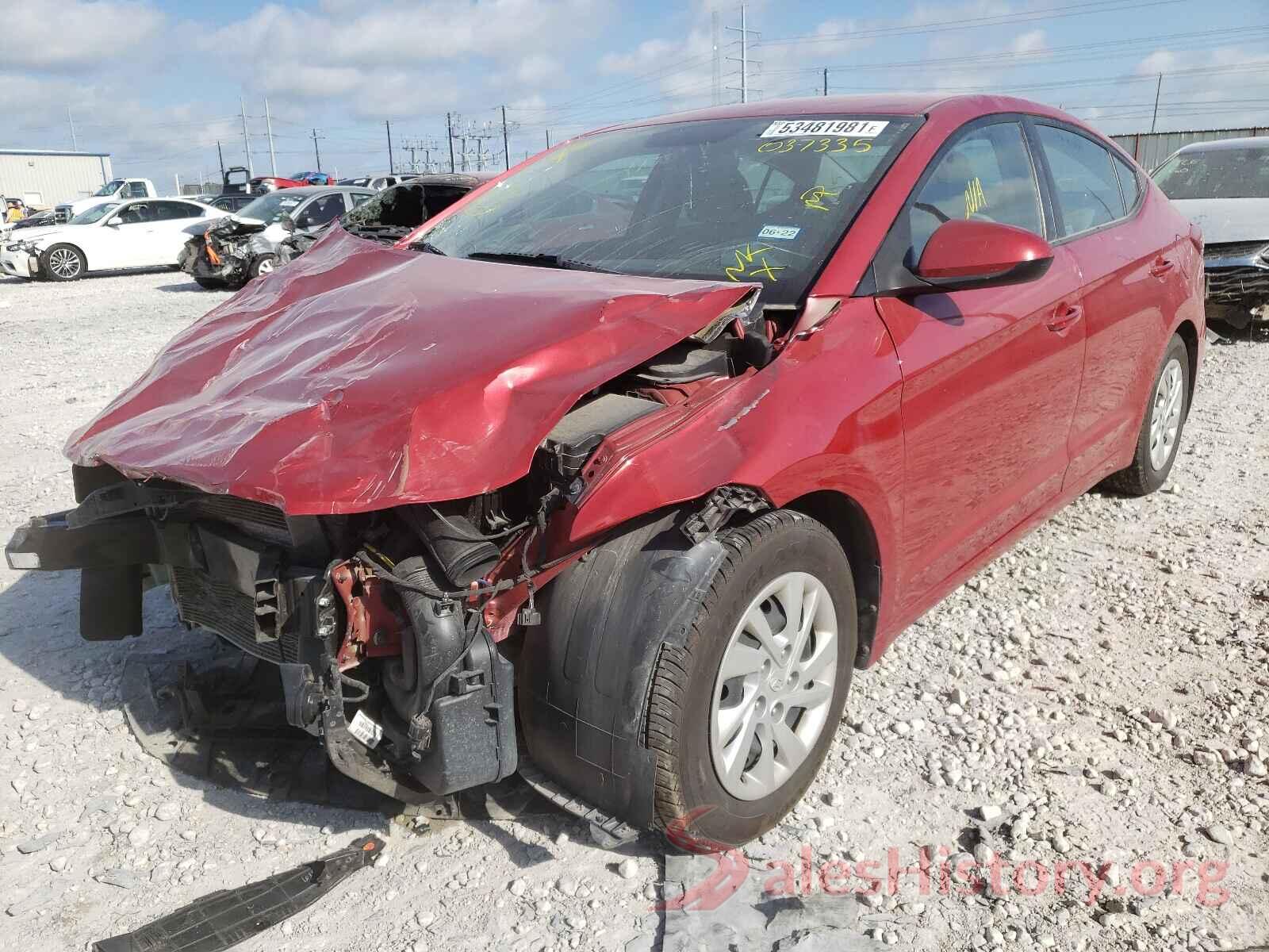 5NPD74LF1HH037335 2017 HYUNDAI ELANTRA