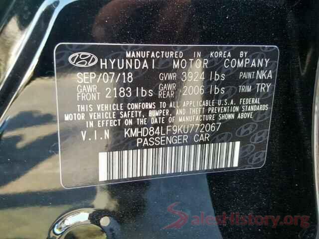 KMHD84LF9KU772067 2019 HYUNDAI ELANTRA