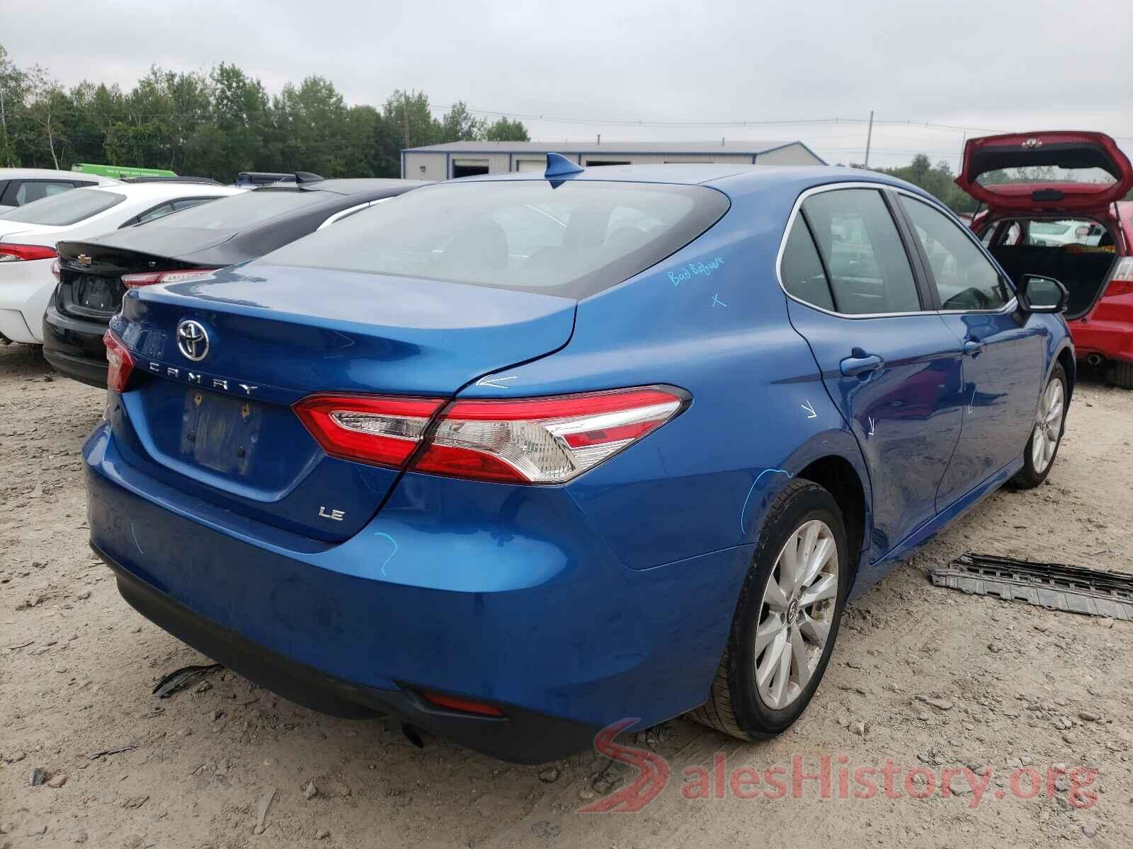 4T1B11HK2KU253507 2019 TOYOTA CAMRY