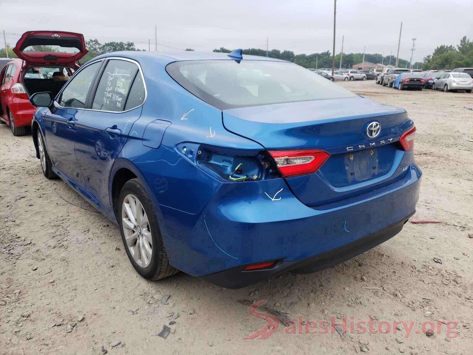 4T1B11HK2KU253507 2019 TOYOTA CAMRY