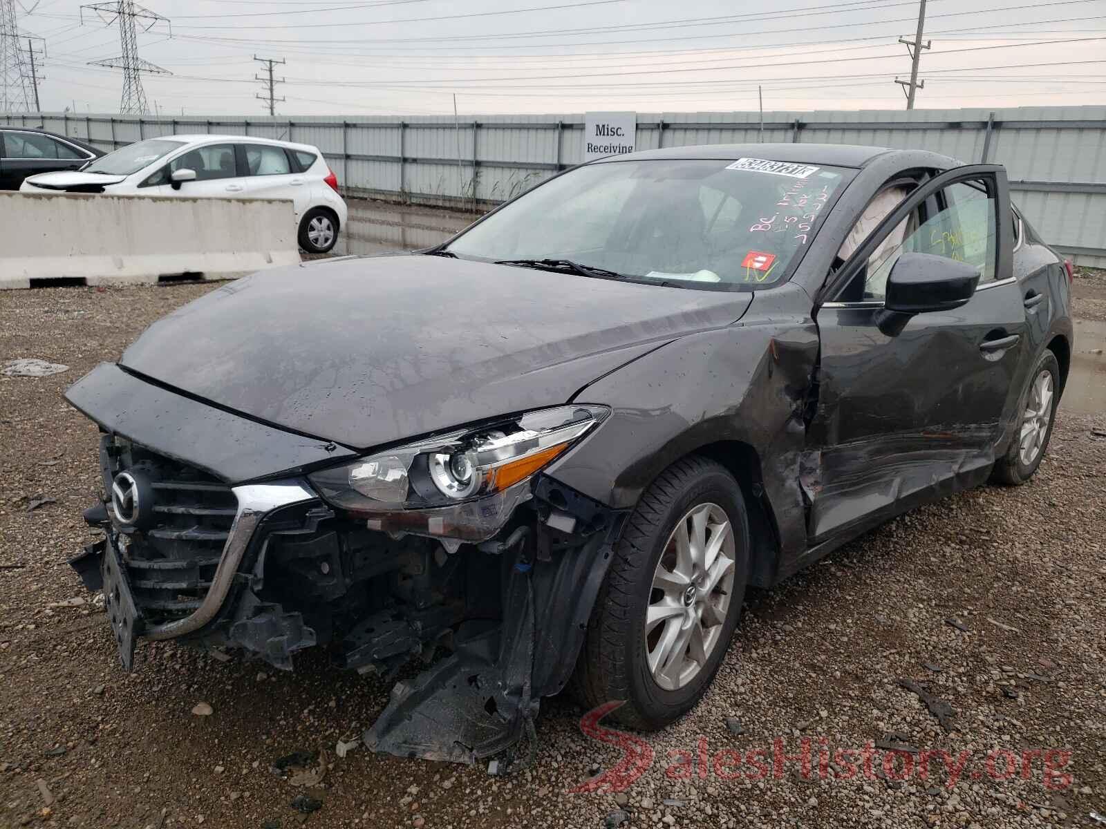 3MZBN1U70HM127957 2017 MAZDA 3