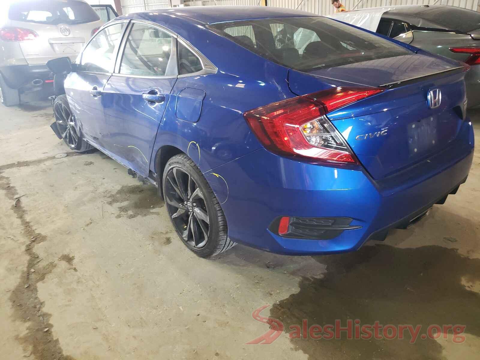 19XFC2F8XKE032829 2019 HONDA CIVIC