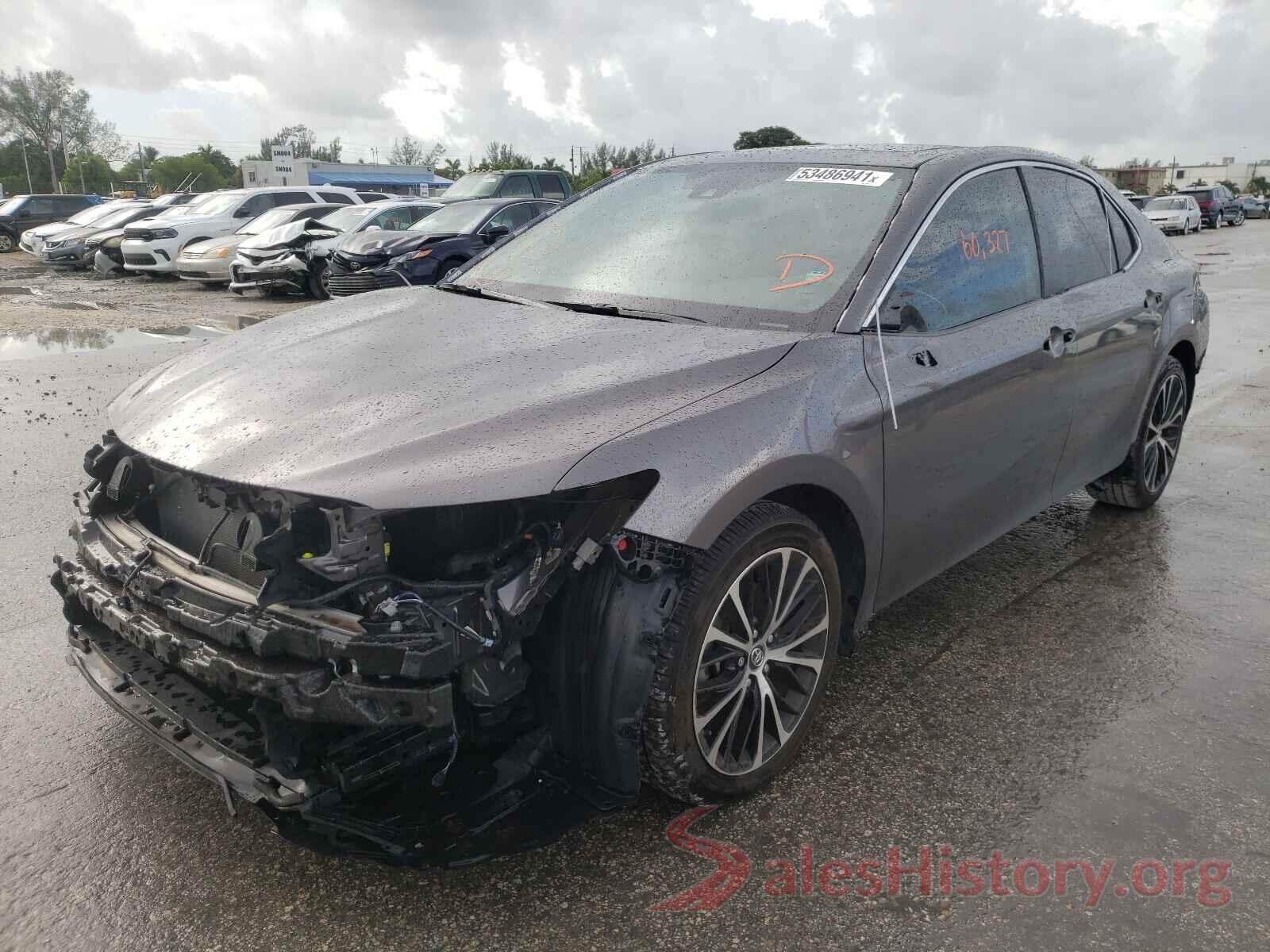 4T1B11HK7KU222642 2019 TOYOTA CAMRY