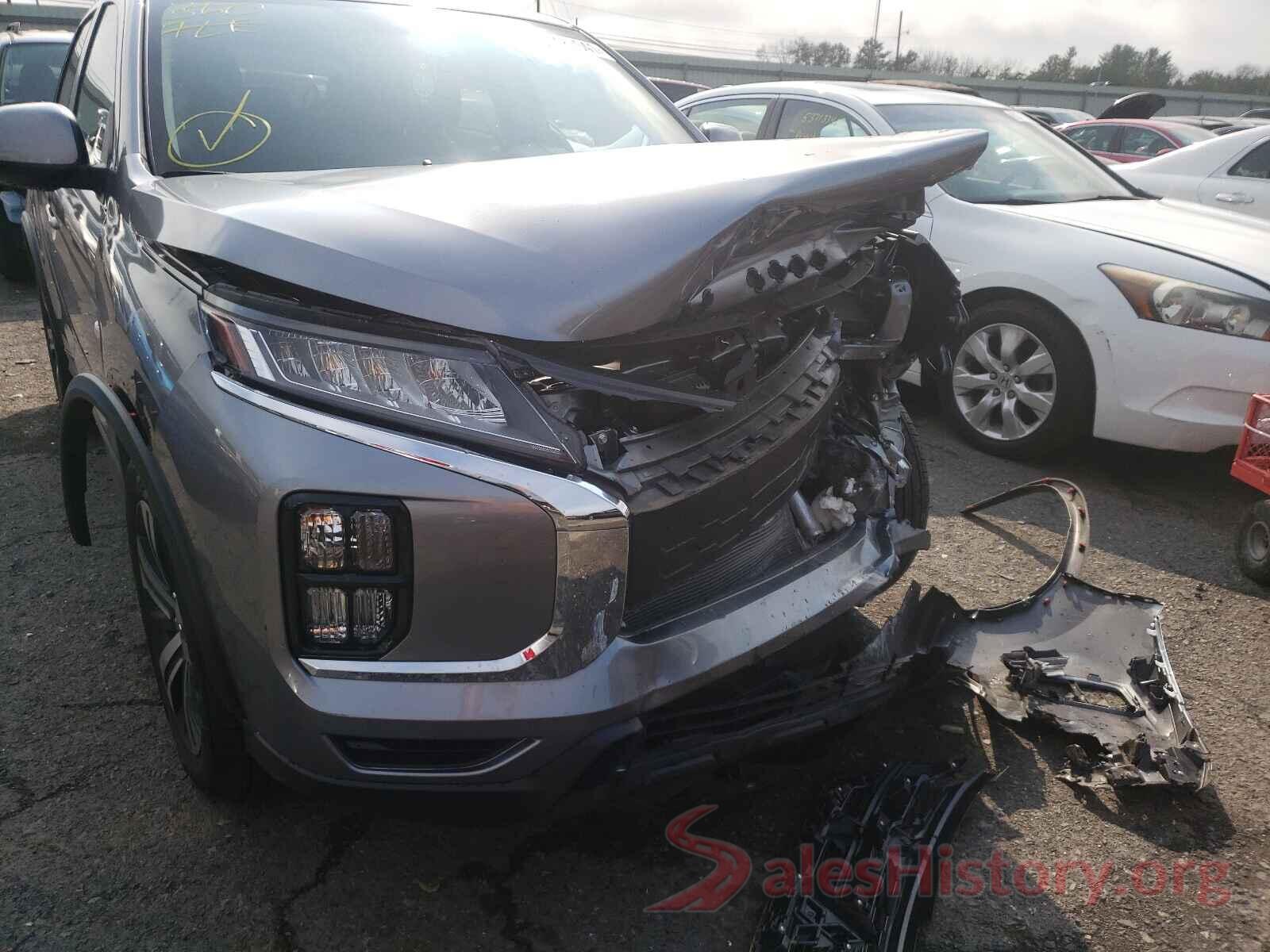 JA4AP3AU7LU014133 2020 MITSUBISHI OUTLANDER