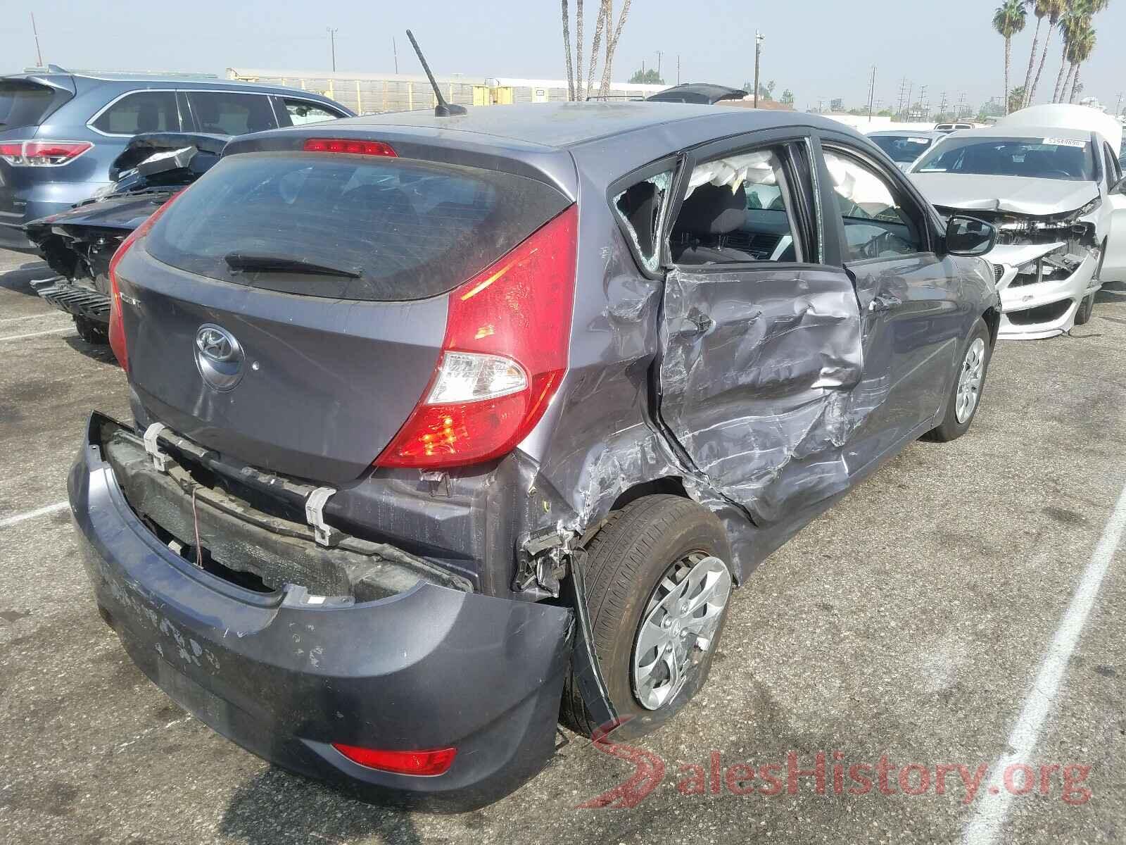 KMHCT5AE5GU244026 2016 HYUNDAI ACCENT