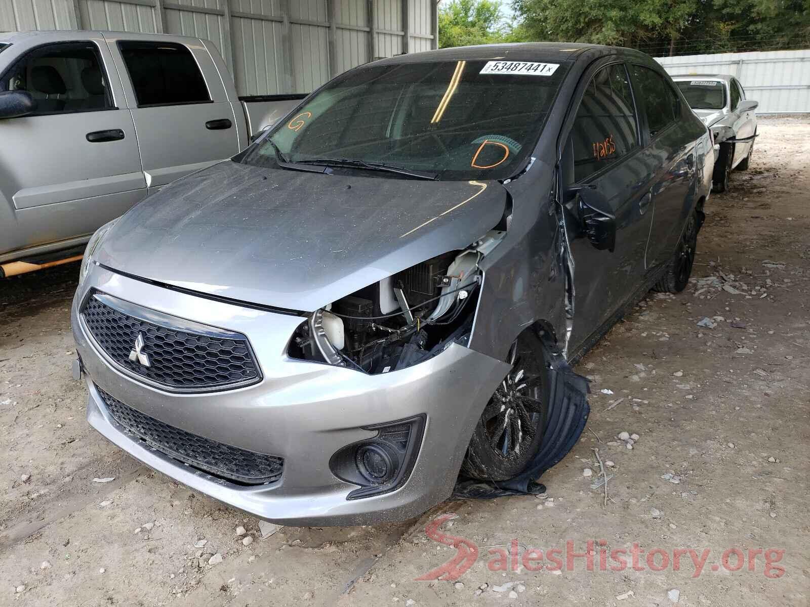 ML32F4FJ0LHF03358 2020 MITSUBISHI MIRAGE