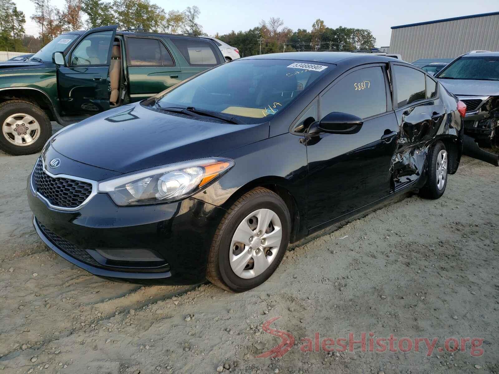 KNAFK4A6XG5616233 2016 KIA FORTE