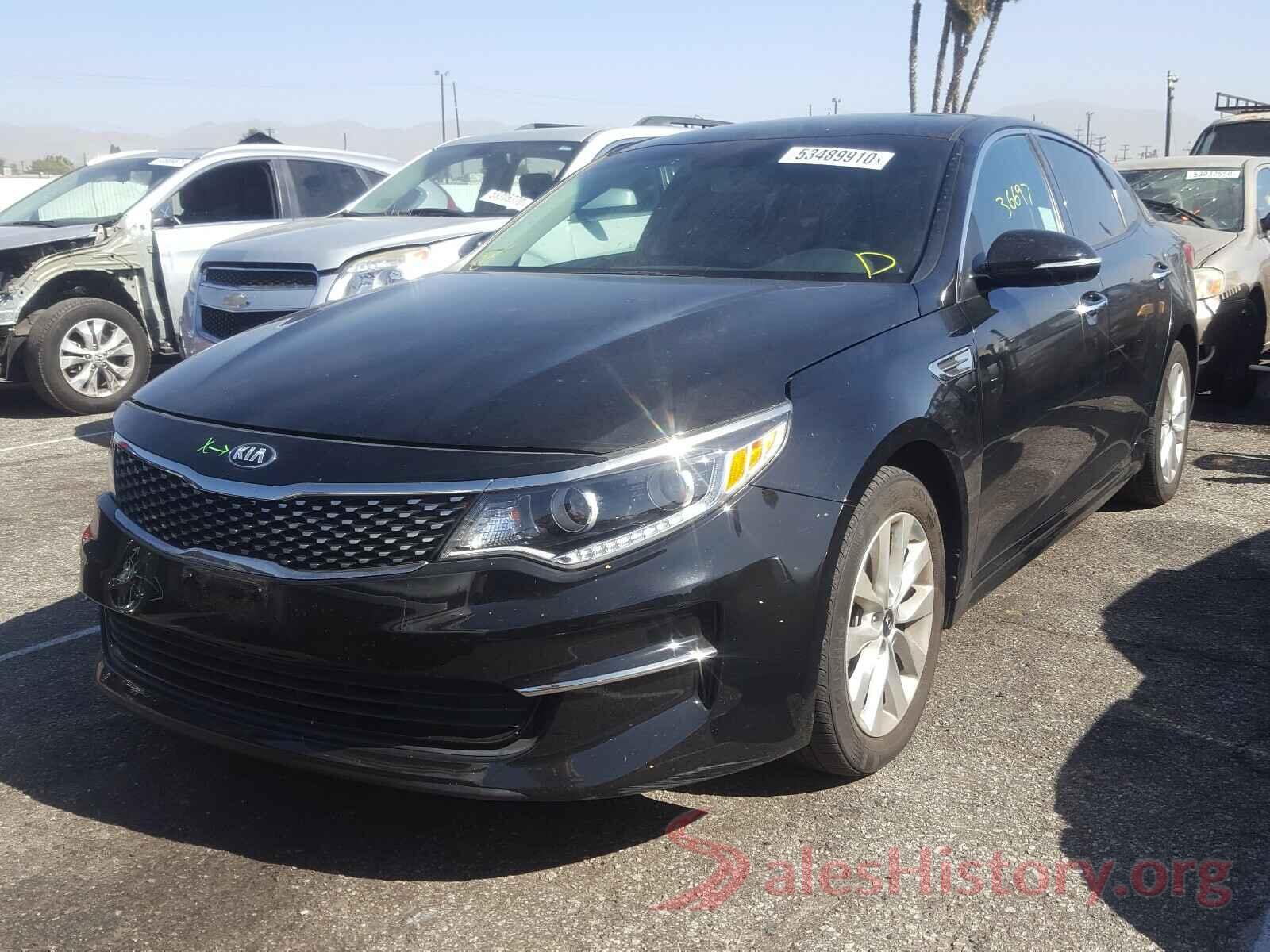 5XXGU4L34HG126291 2017 KIA OPTIMA