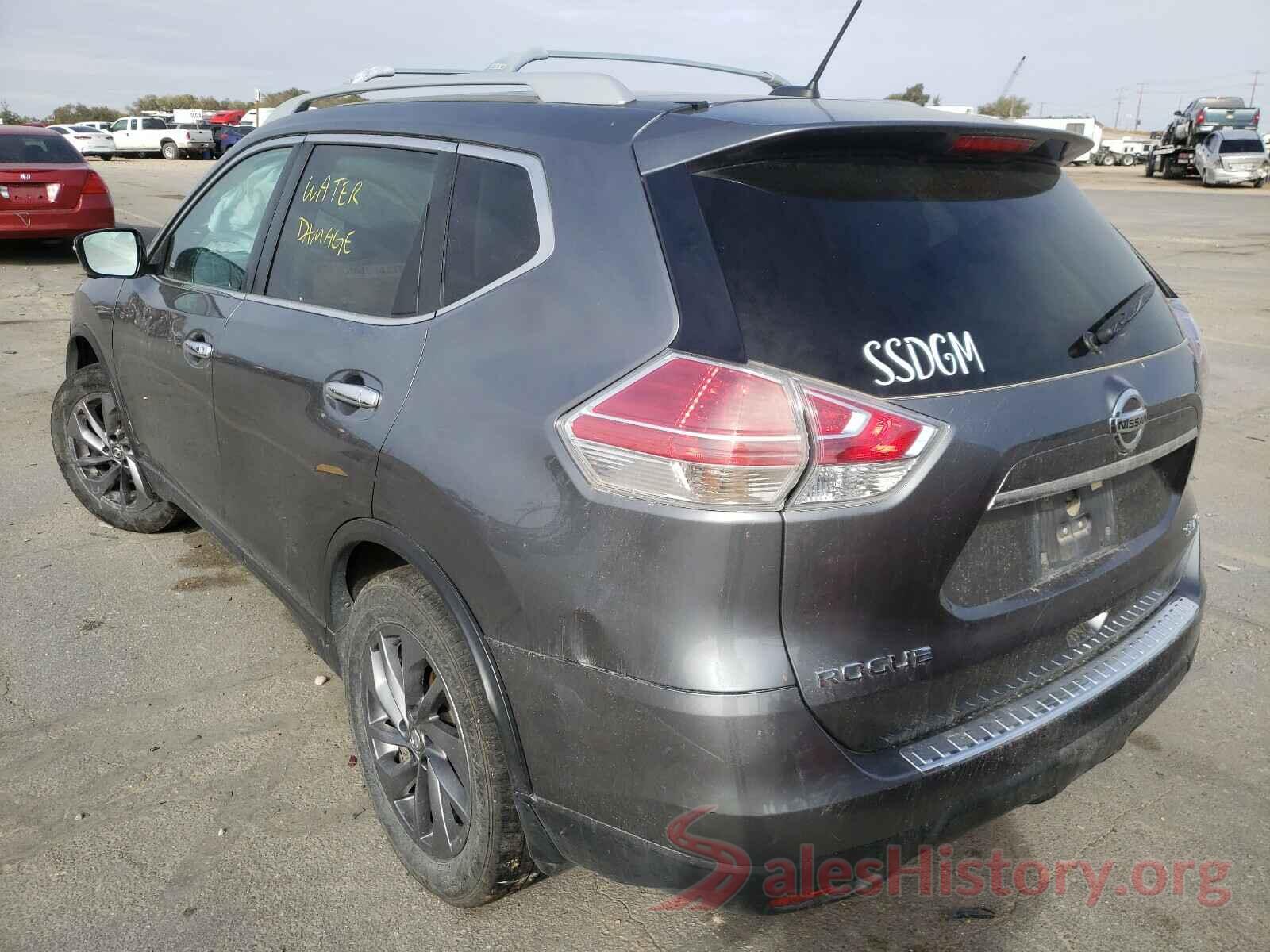 5N1AT2MV7GC834137 2016 NISSAN ROGUE