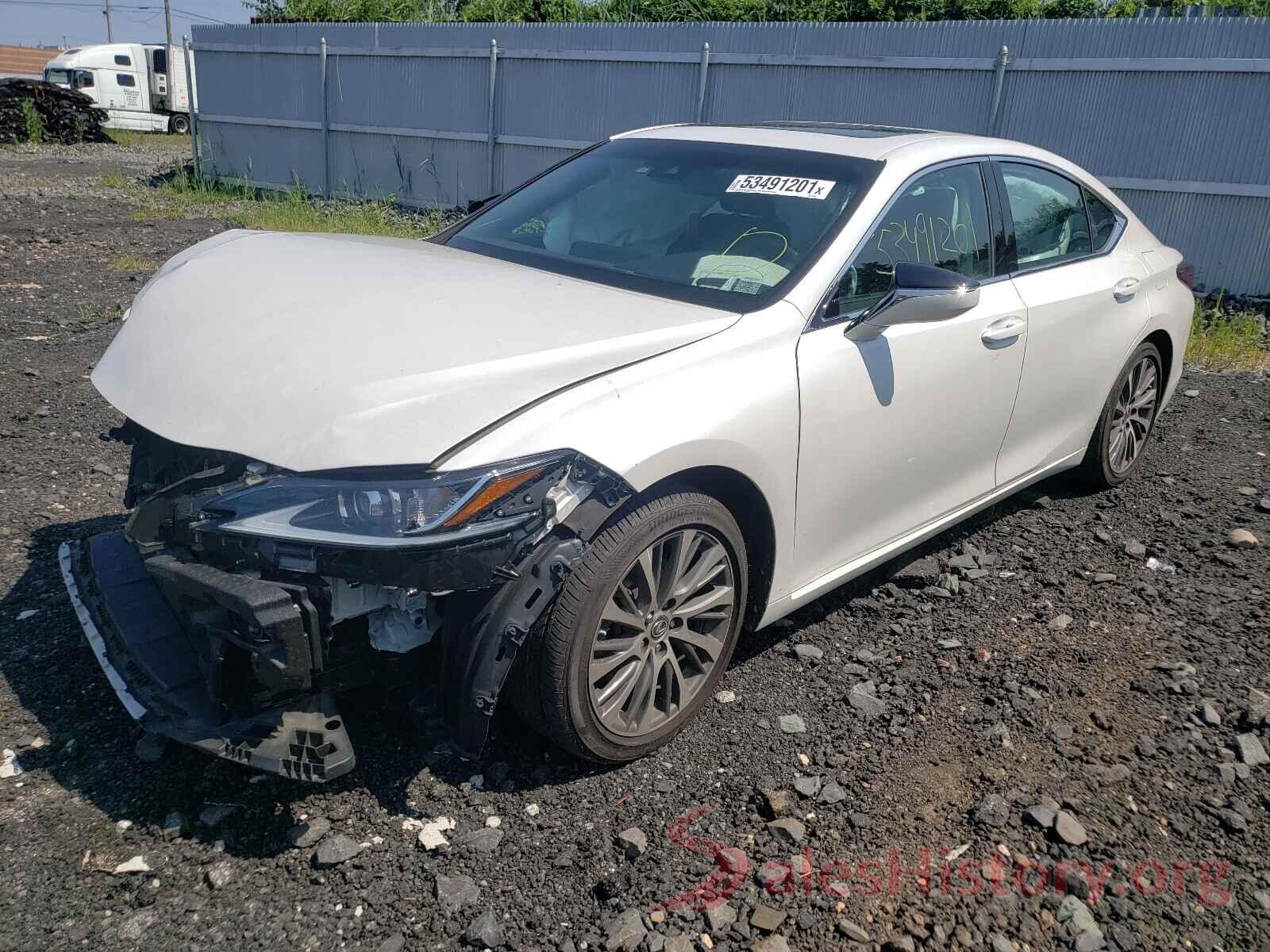 58ABZ1B10KU031405 2019 LEXUS ES350