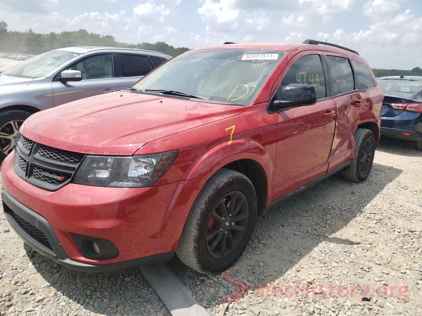 3C4PDCBB8KT794500 2019 DODGE JOURNEY