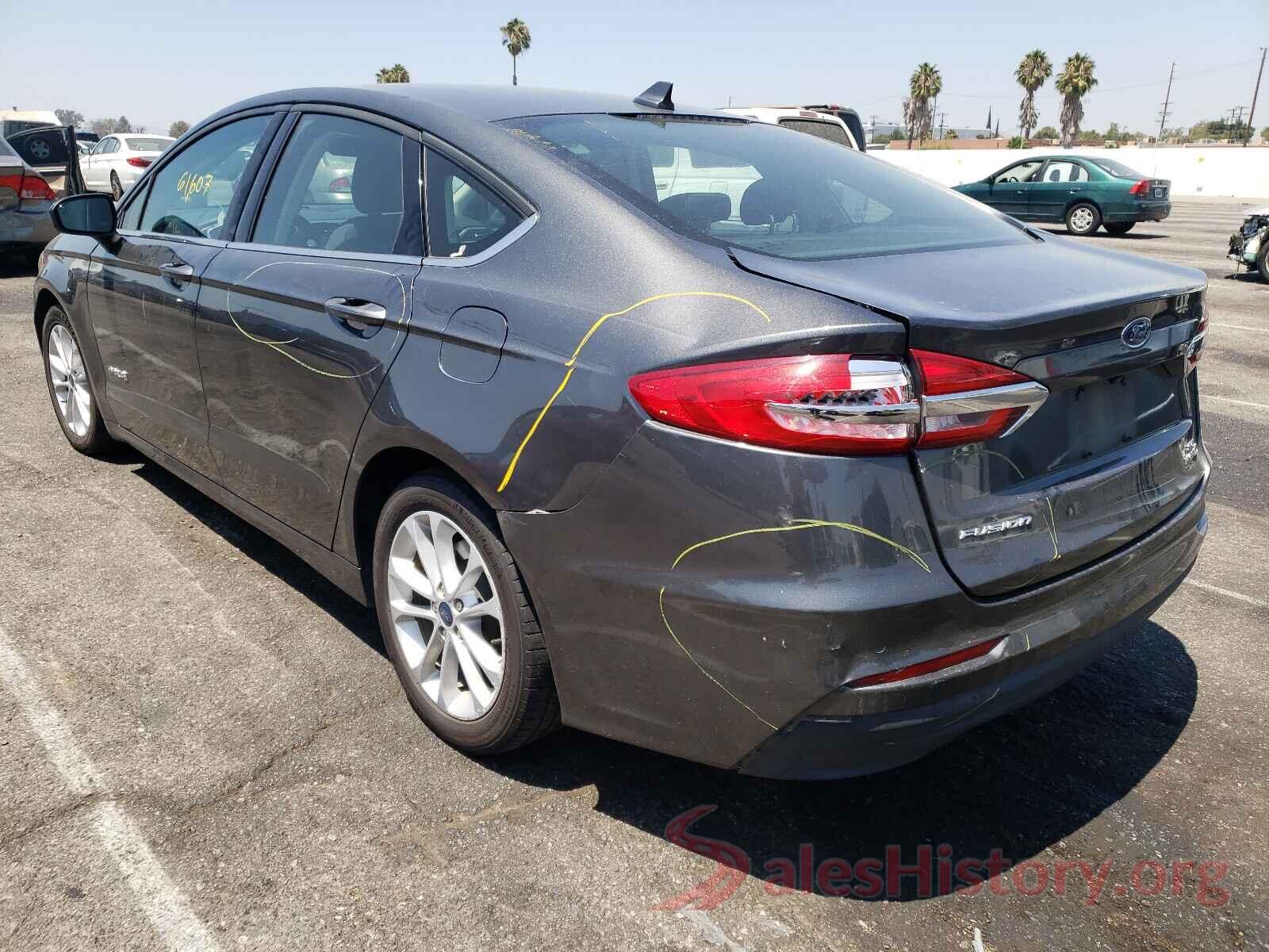 3FA6P0LU6KR261582 2019 FORD FUSION