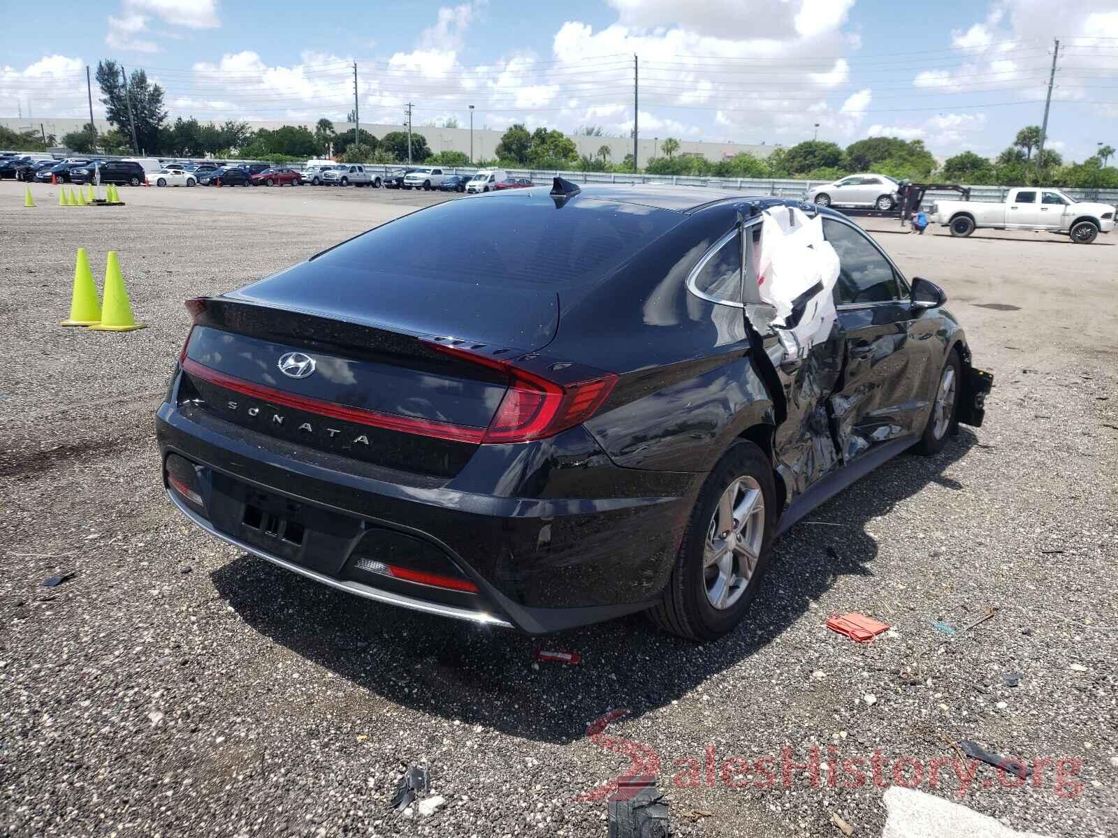 5NPEG4JA3MH125440 2021 HYUNDAI SONATA