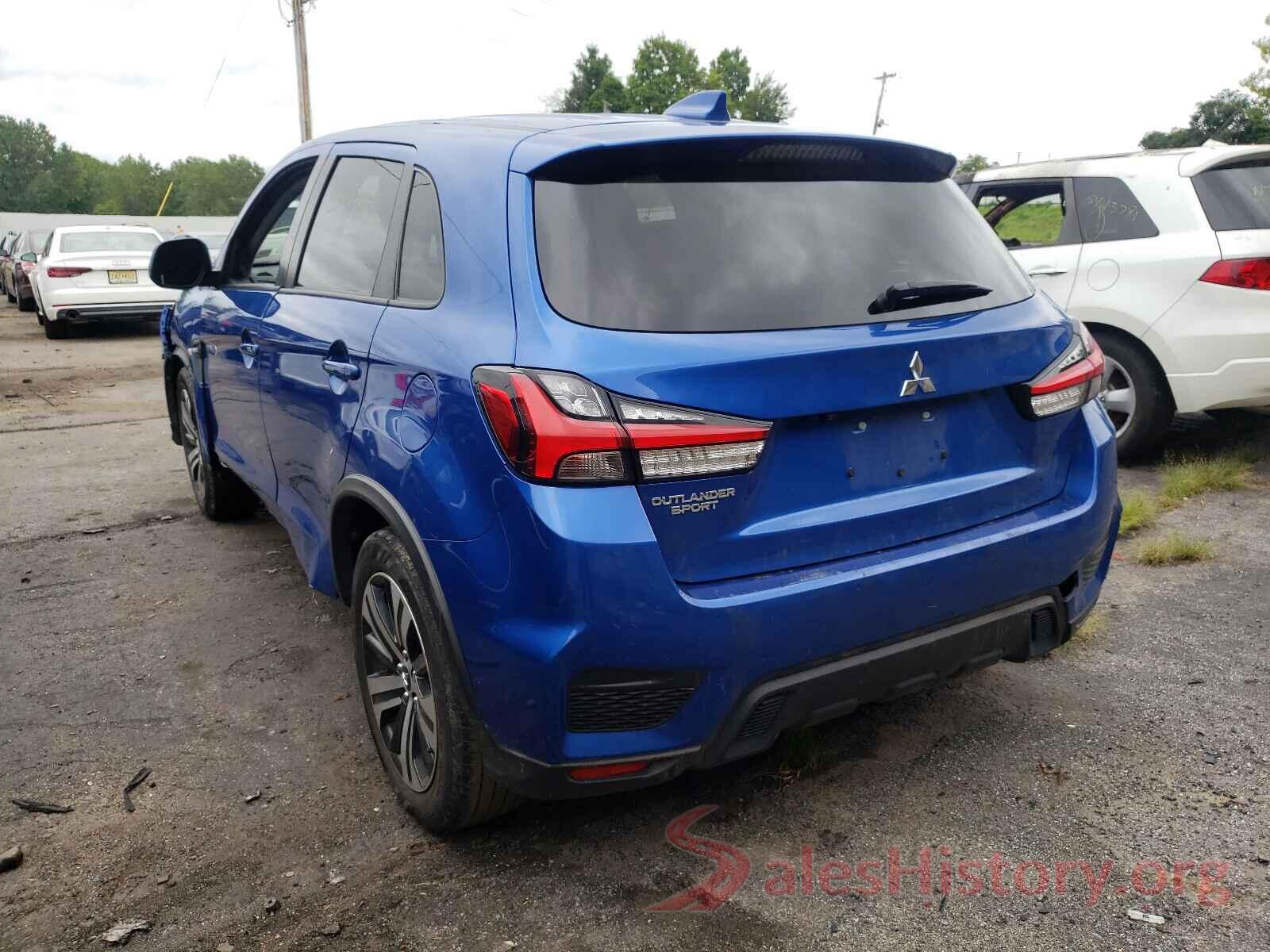 JA4AR3AUXLU016677 2020 MITSUBISHI OUTLANDER