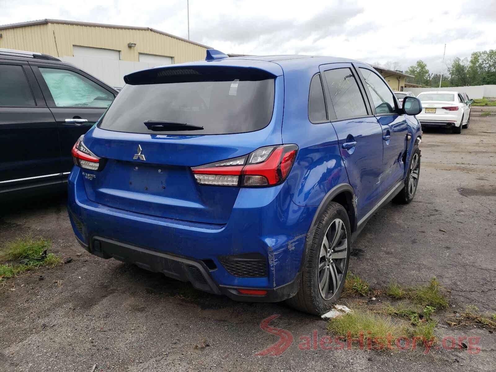 JA4AR3AUXLU016677 2020 MITSUBISHI OUTLANDER