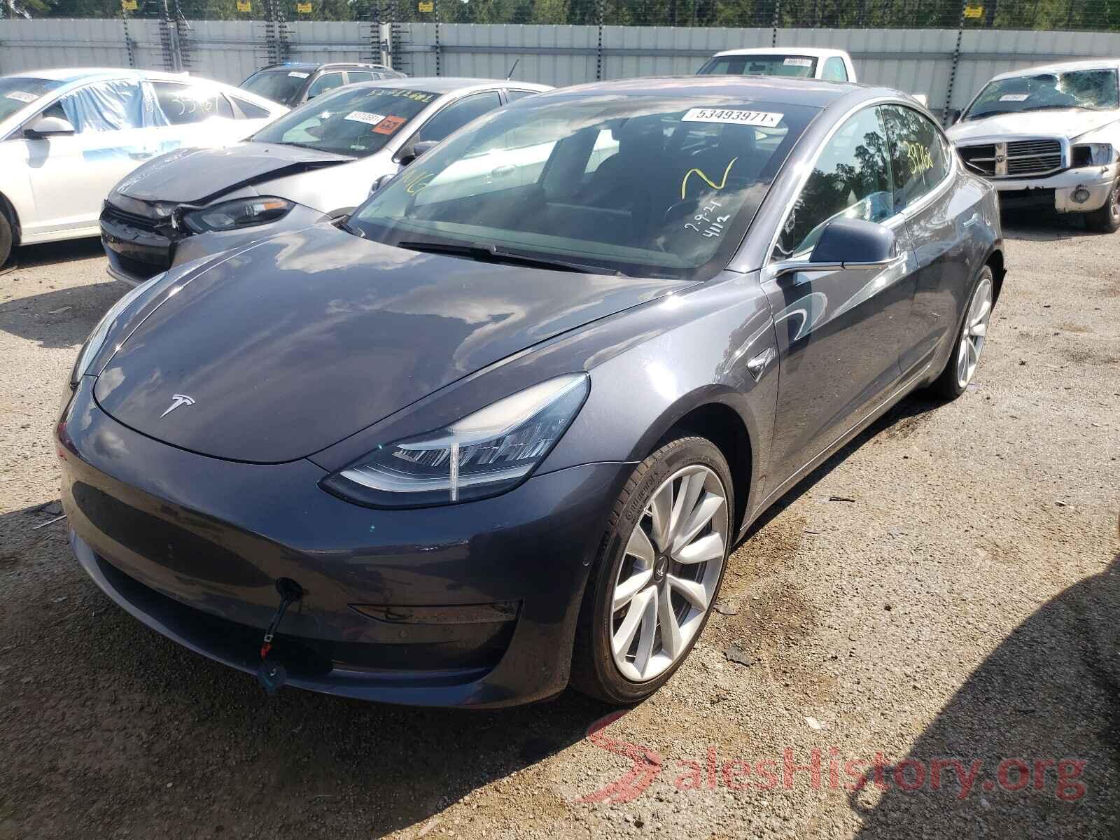 5YJ3E1EA7JF024112 2018 TESLA MODEL 3