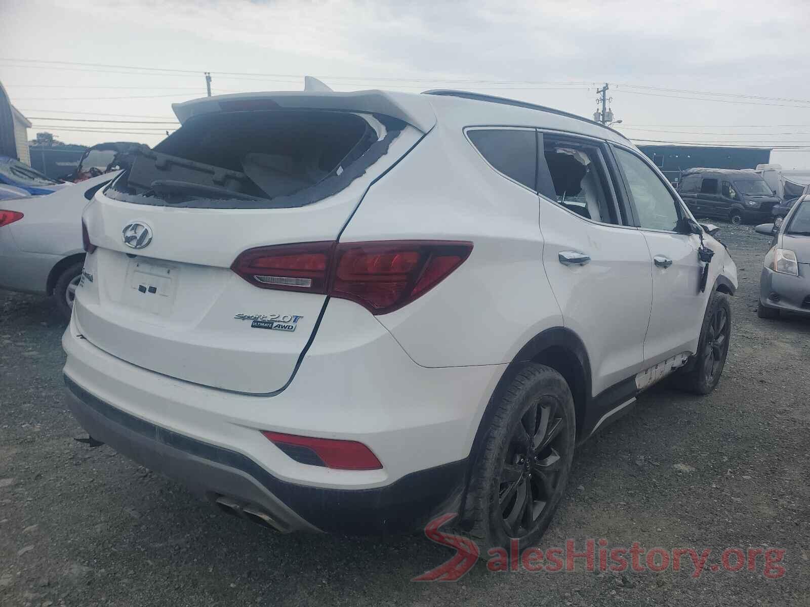 5XYZUDLA0JG524798 2018 HYUNDAI SANTA FE