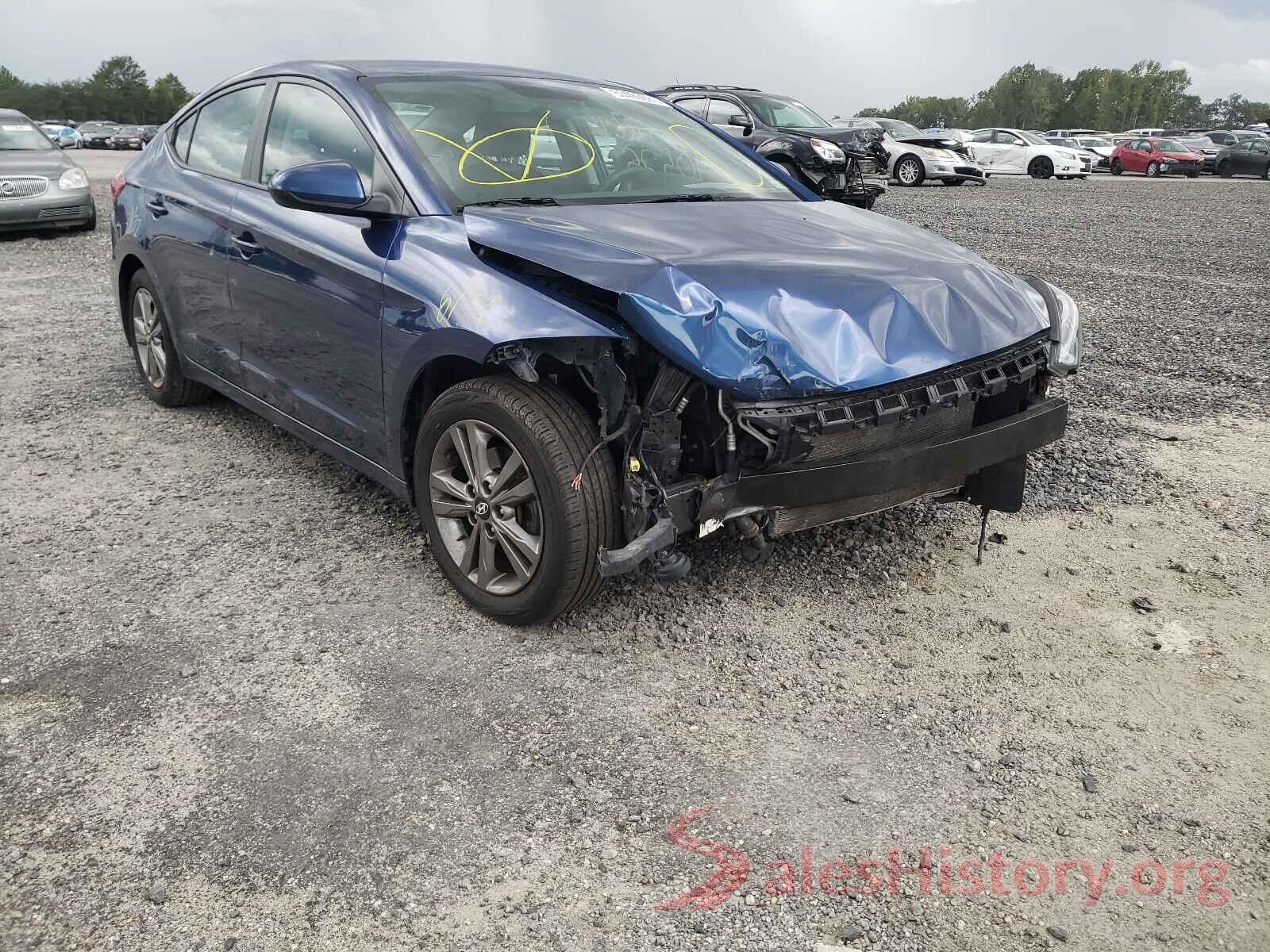 5NPD84LF7HH131121 2017 HYUNDAI ELANTRA