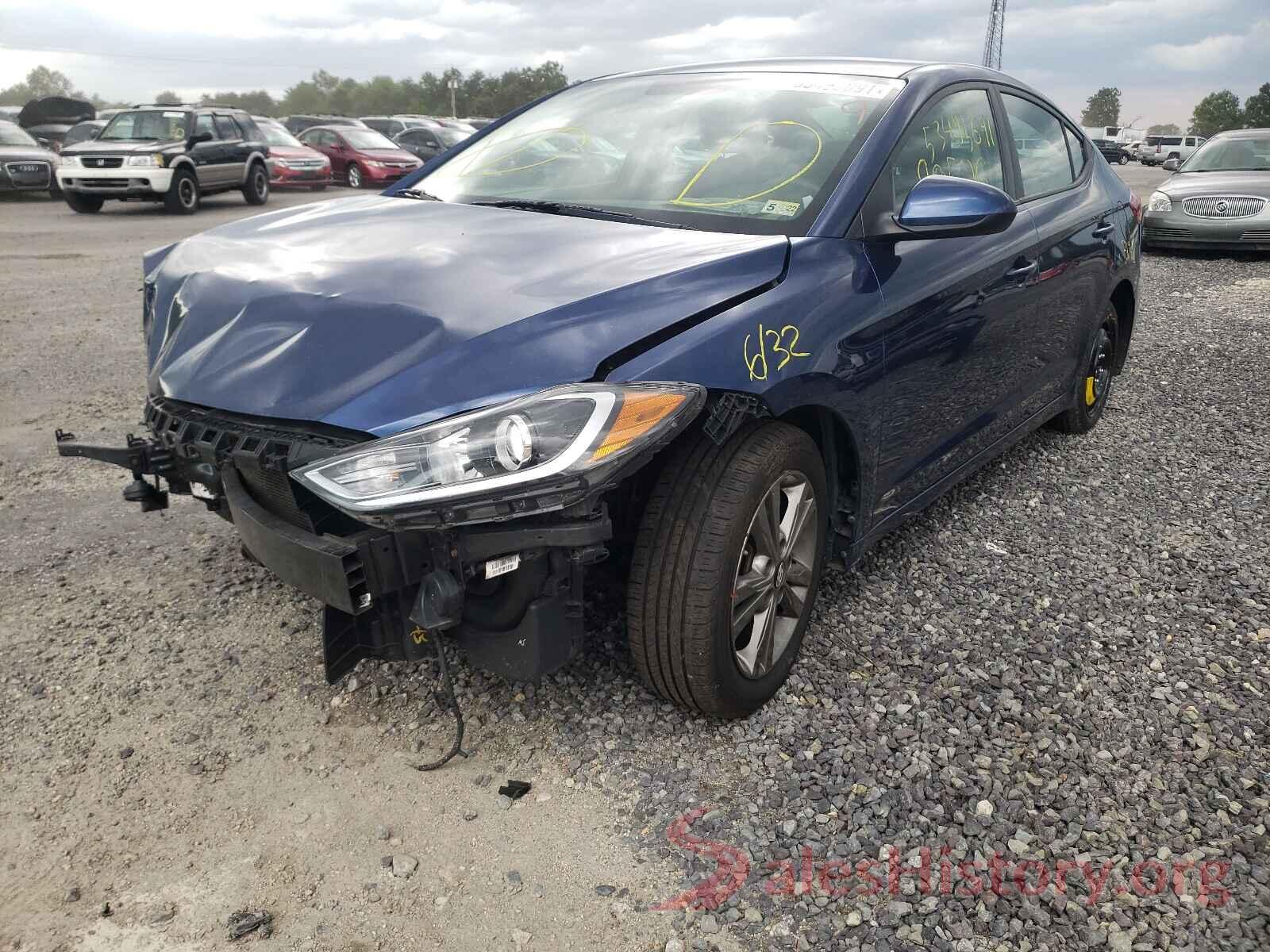 5NPD84LF7HH131121 2017 HYUNDAI ELANTRA