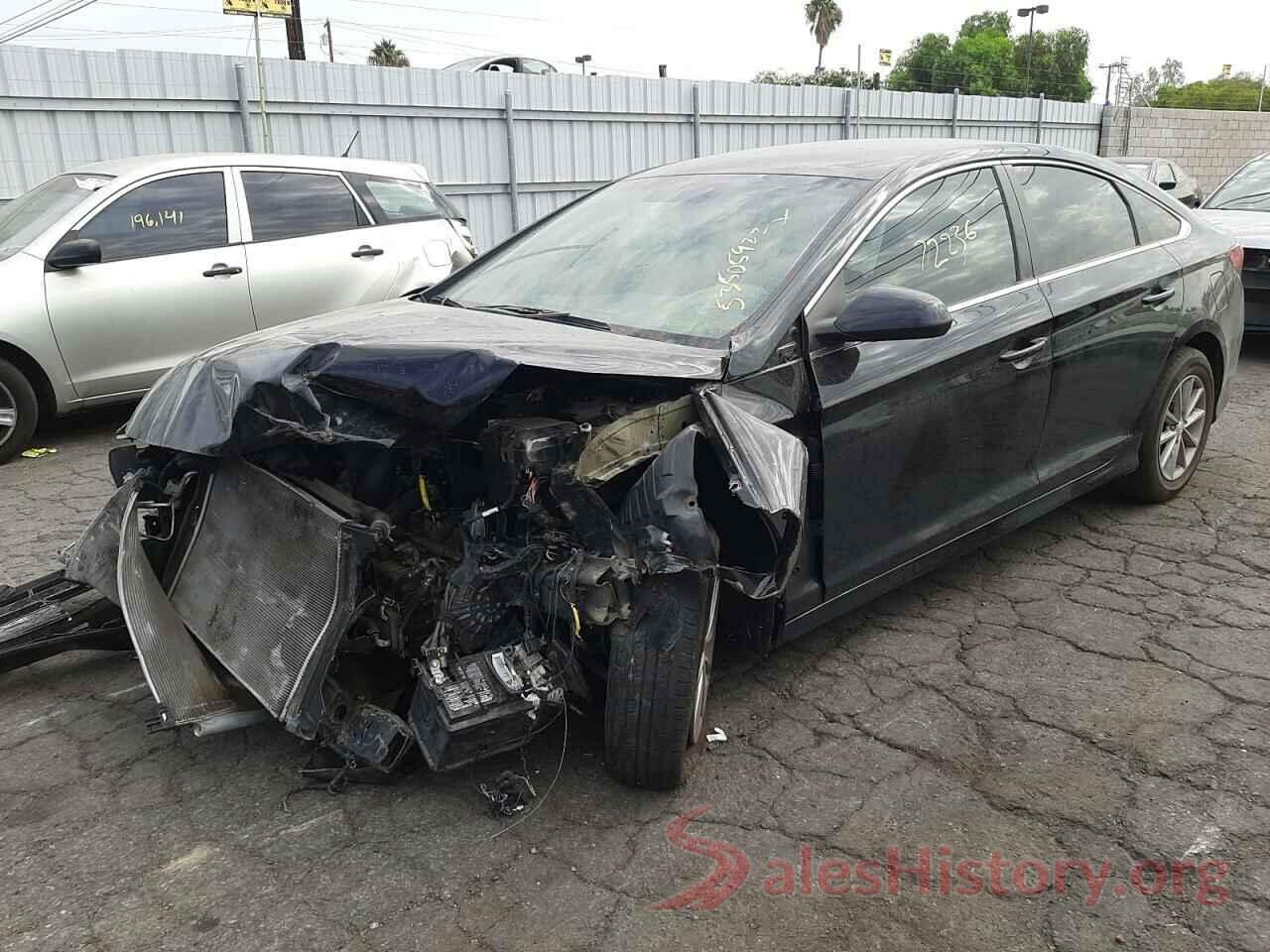 5NPE24AF4KH795764 2019 HYUNDAI SONATA