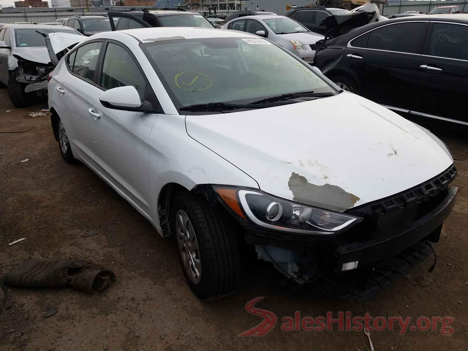 5NPD74LF1HH178342 2017 HYUNDAI ELANTRA