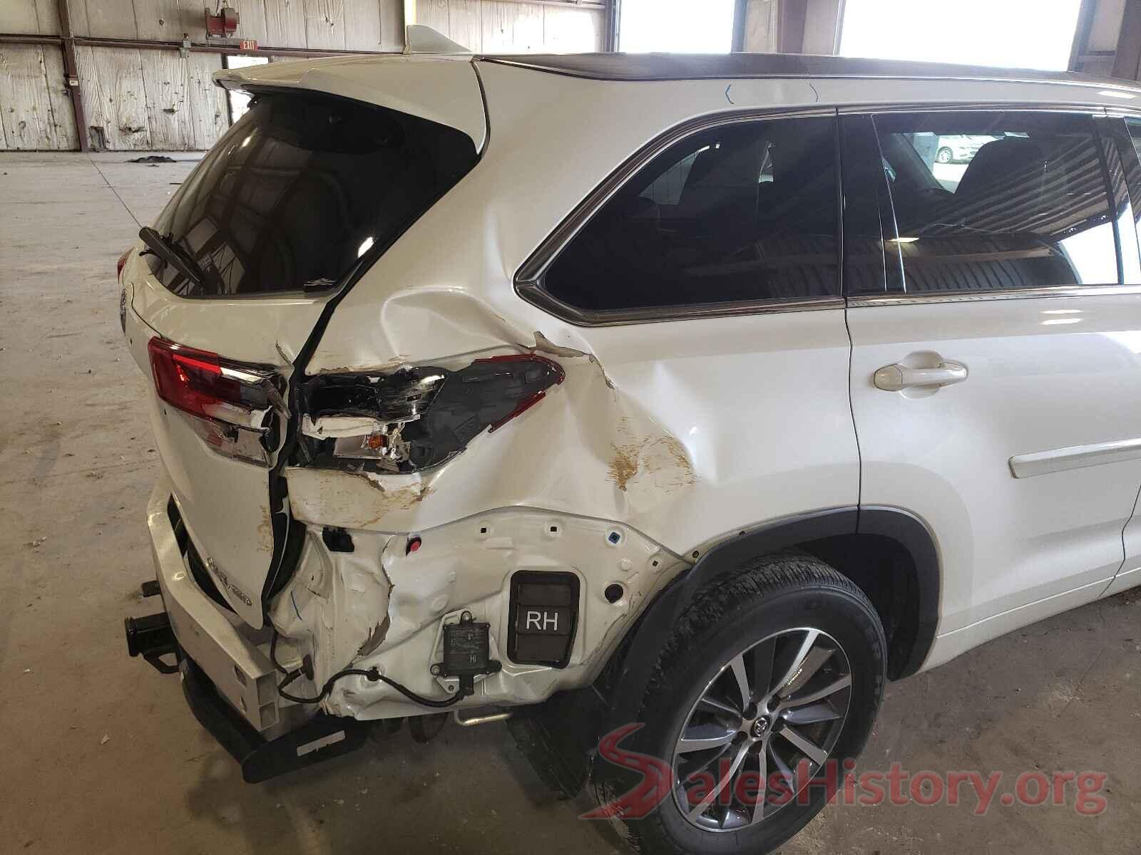 5TDJZRFH7HS458316 2017 TOYOTA HIGHLANDER