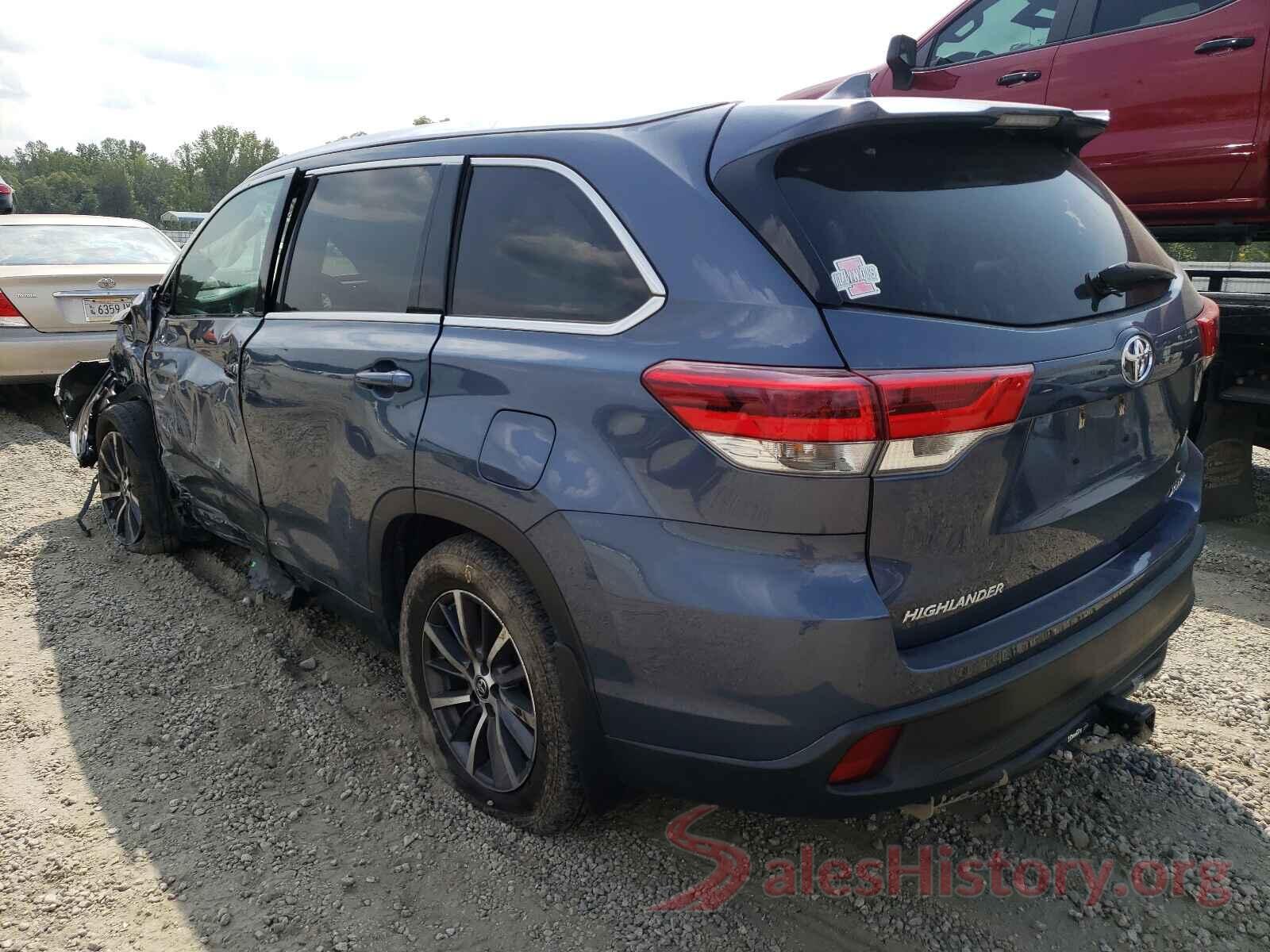 5TDJZRFH3HS411798 2017 TOYOTA HIGHLANDER