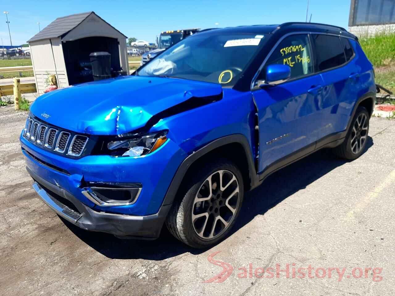 3C4NJDCB1KT787442 2019 JEEP COMPASS