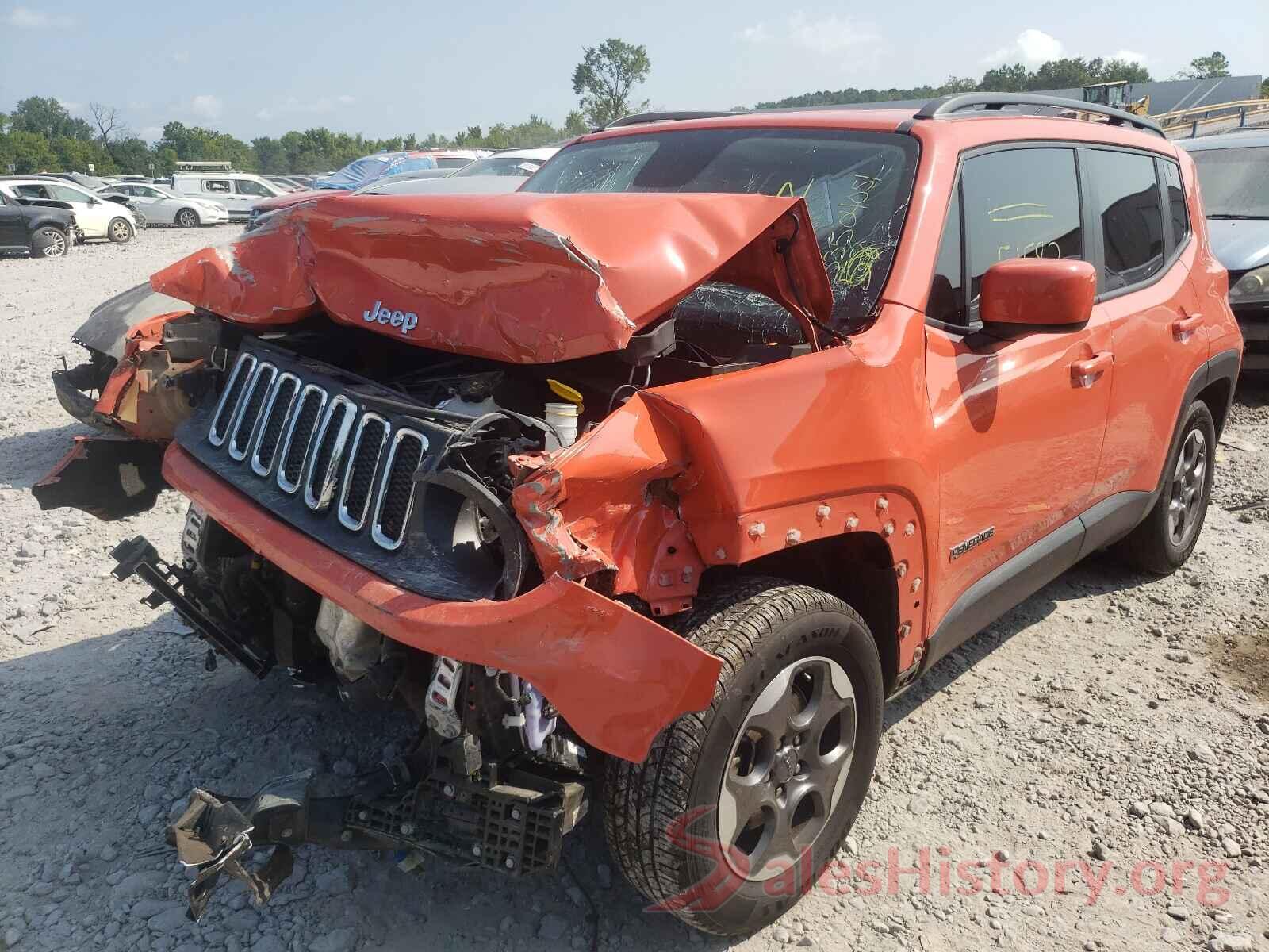 ZACCJABW1GPC42656 2016 JEEP RENEGADE