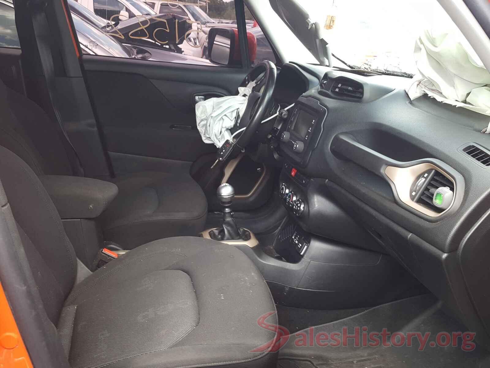 ZACCJABW1GPC42656 2016 JEEP RENEGADE