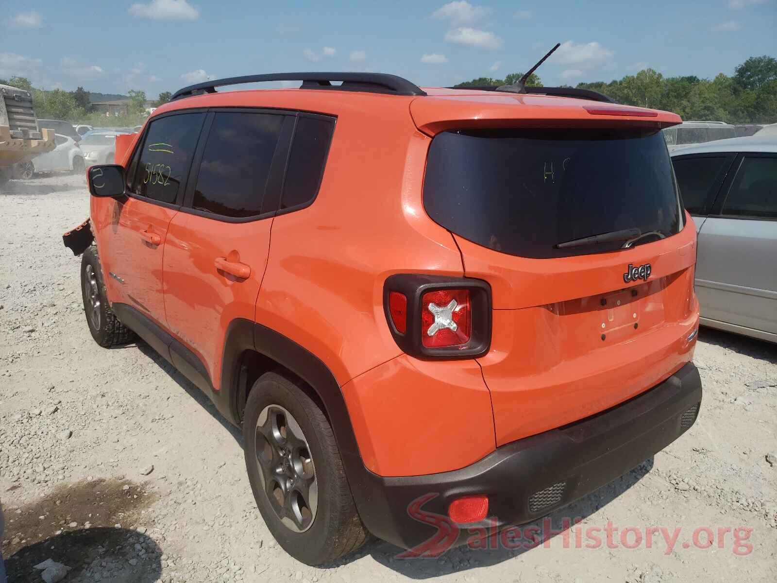 ZACCJABW1GPC42656 2016 JEEP RENEGADE