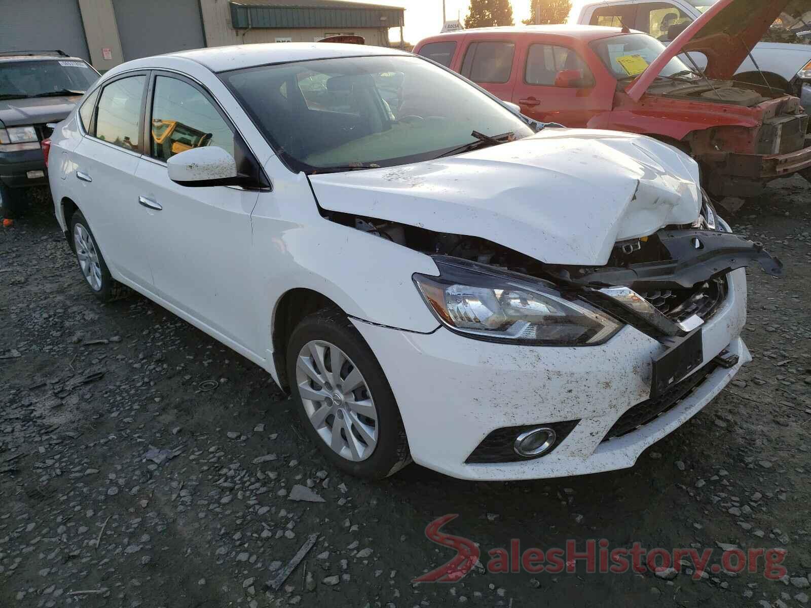 3N1AB7AP0KY453923 2019 NISSAN SENTRA