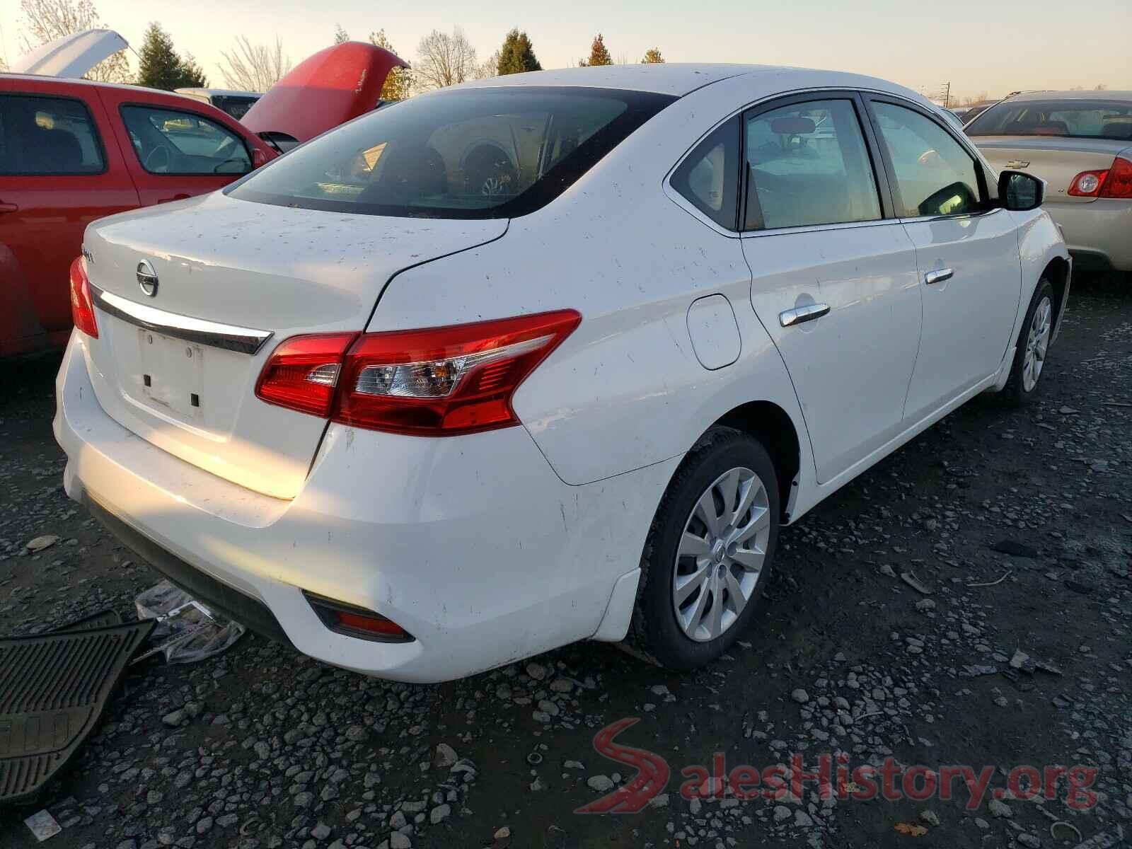 3N1AB7AP0KY453923 2019 NISSAN SENTRA