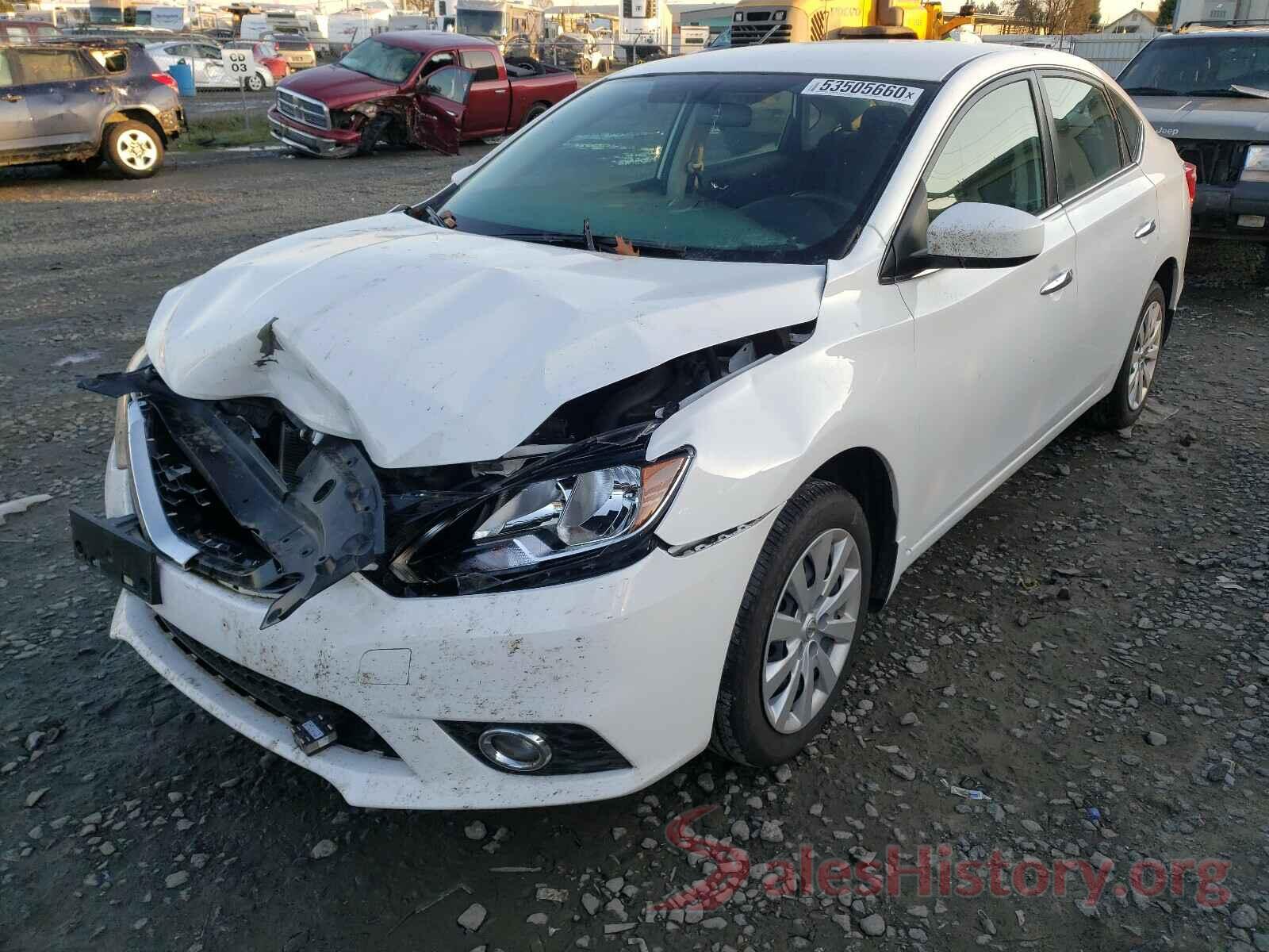 3N1AB7AP0KY453923 2019 NISSAN SENTRA