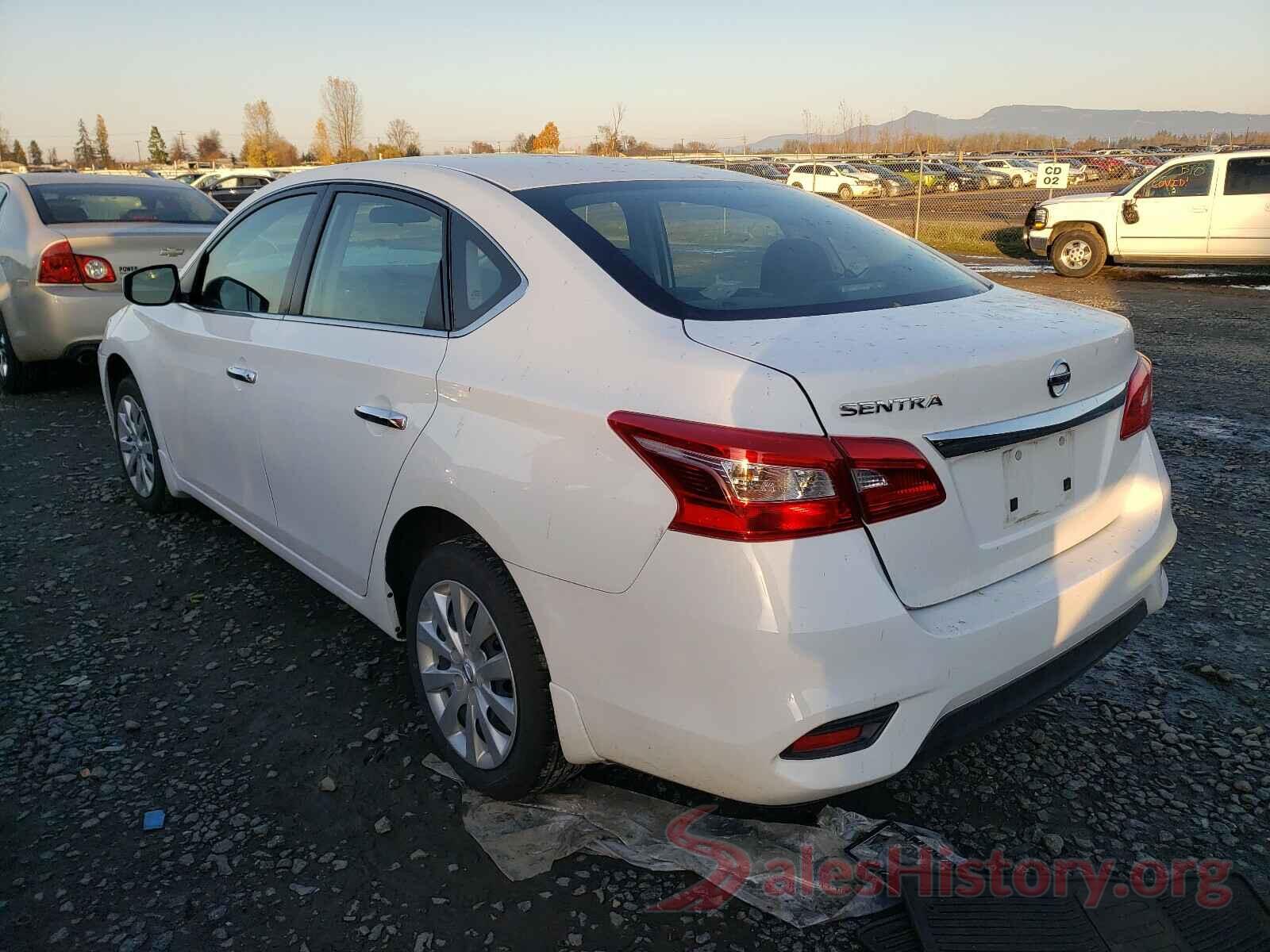 3N1AB7AP0KY453923 2019 NISSAN SENTRA