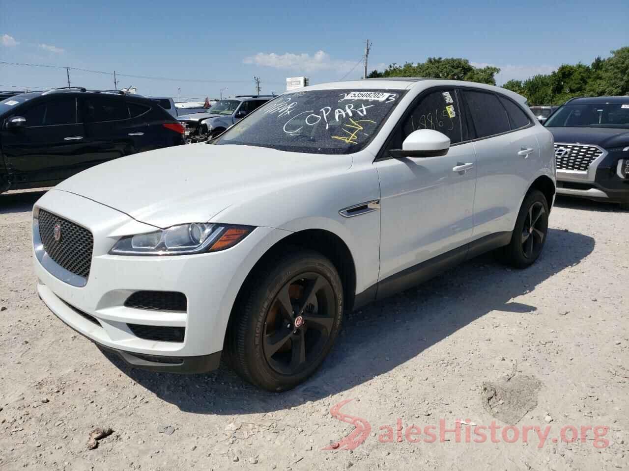 SADCJ2GX5JA237883 2018 JAGUAR F-PACE